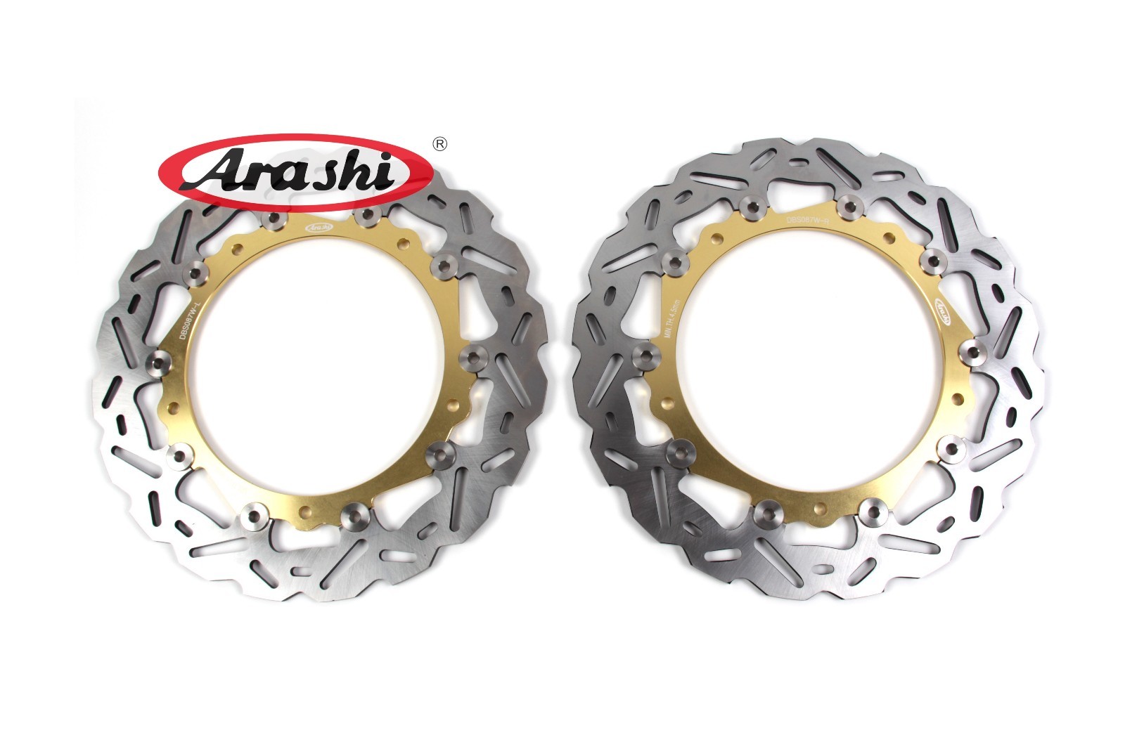 GOLD Front & Rear Brake Rotor fit BMW S1000R 2014-2017 / S1000RR ABS 2009-2018