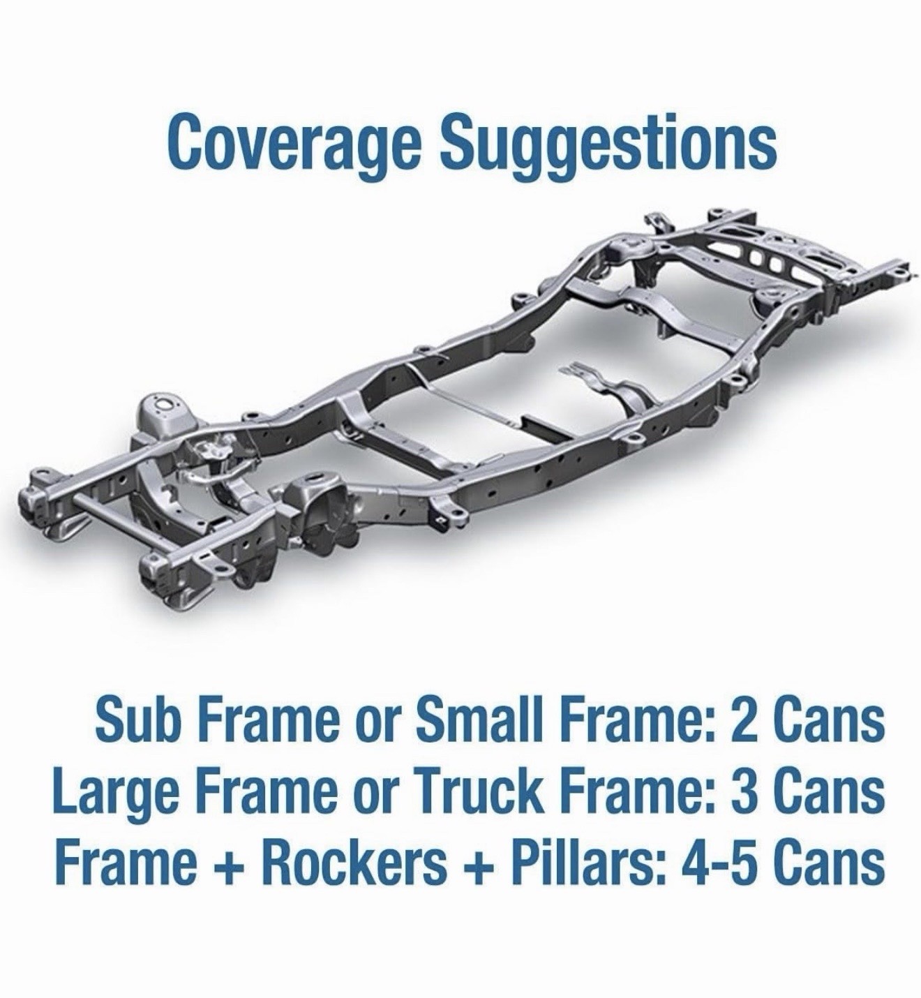 Eastwood Black Internal Frame Coating Aerosol (2 Pack)