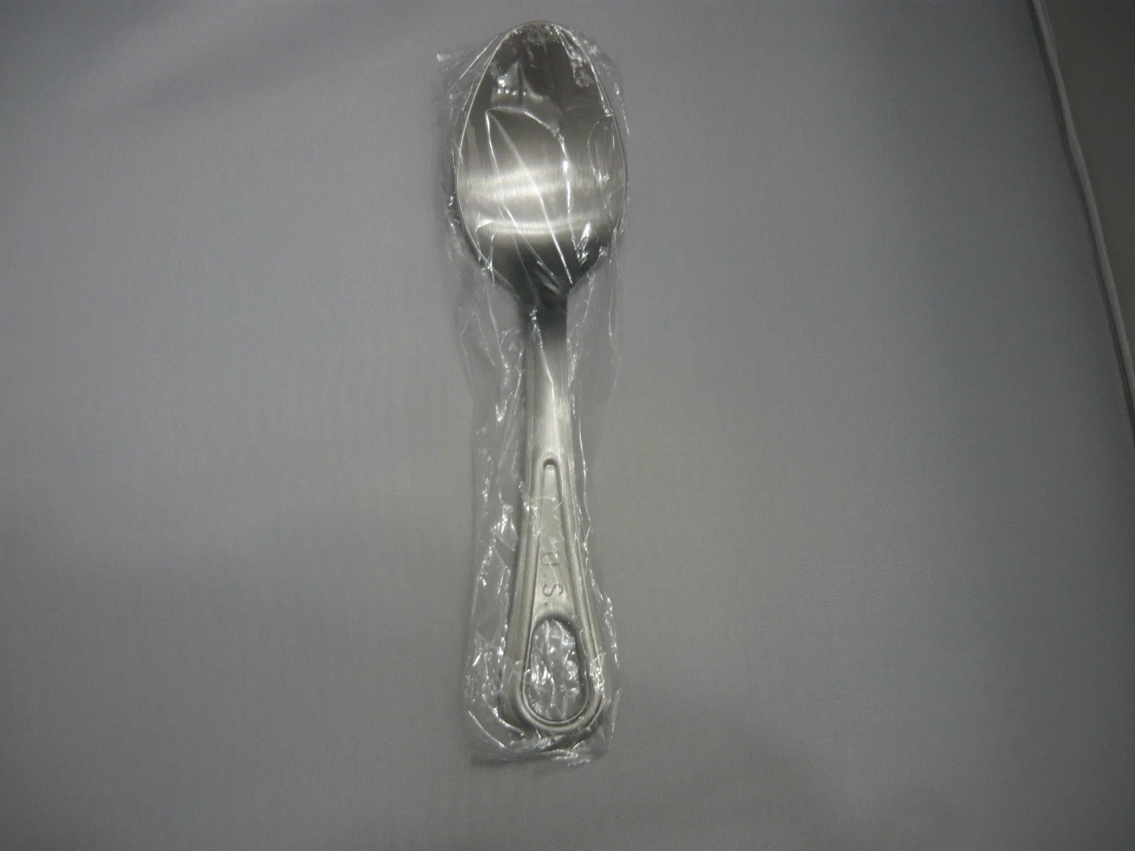 Military style Utensil Set w/KNIFE-FORK-SPOON- still in original cello wrap