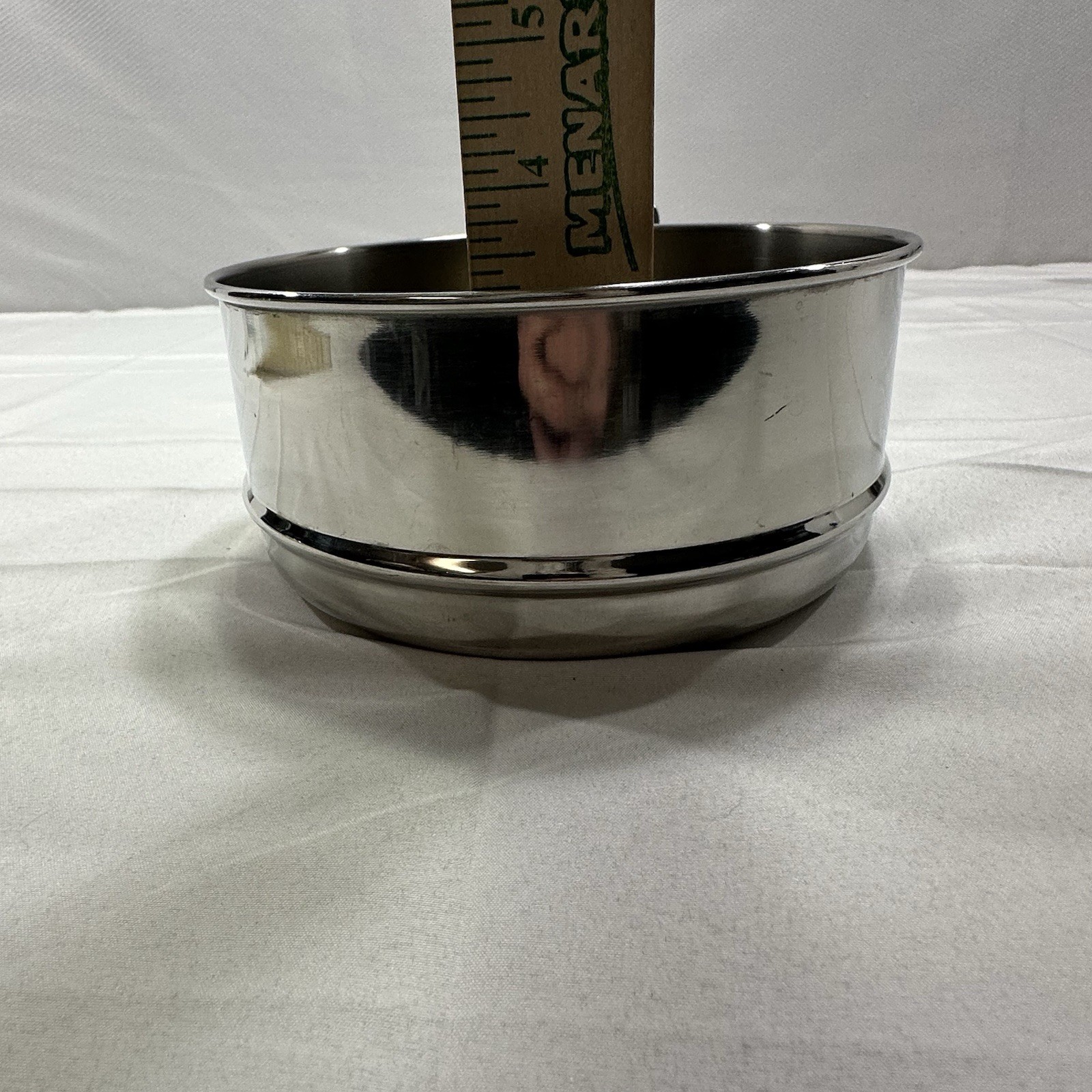 VTG Revere Ware 3 Qt -90l Sauce Pan Double Boiler w/ Lid Copper Bottom Made USA