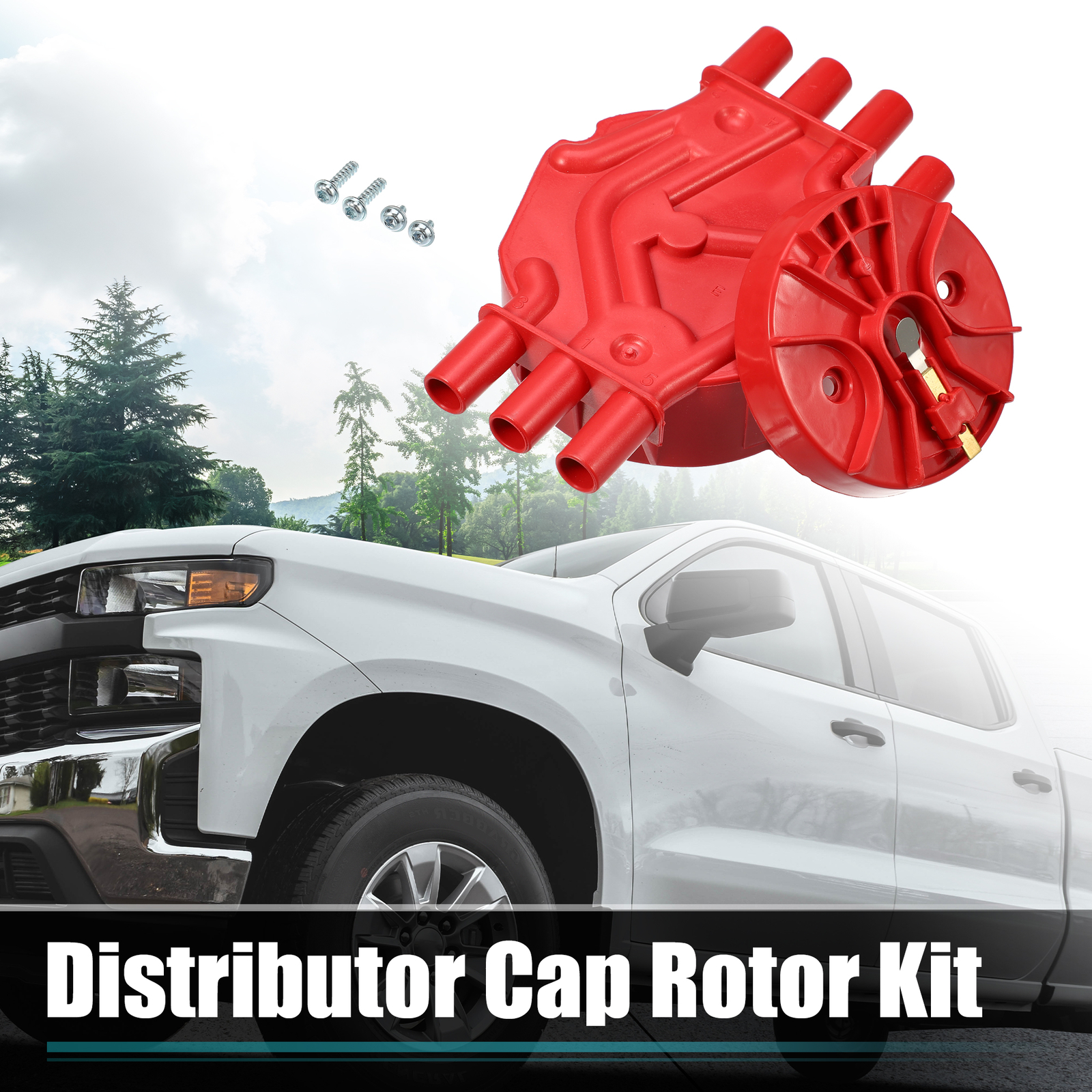 No.1104050 Auto Ignition Distributor Cap and Rotor Kit for Chevrolet Blazer