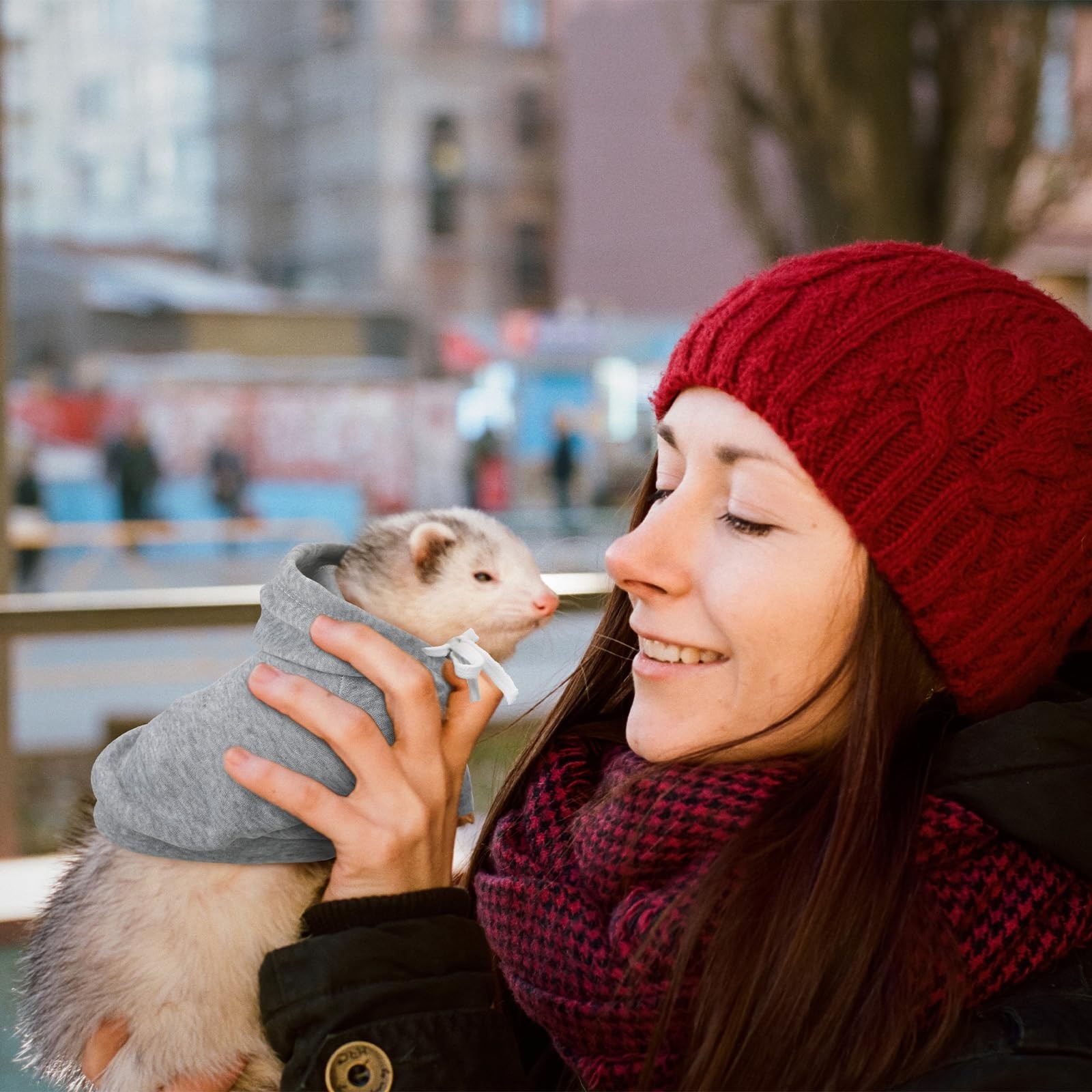 6 Pcs Ferret Clothes Accessories Include Ferret Leash and Harness Set Safe Pe...