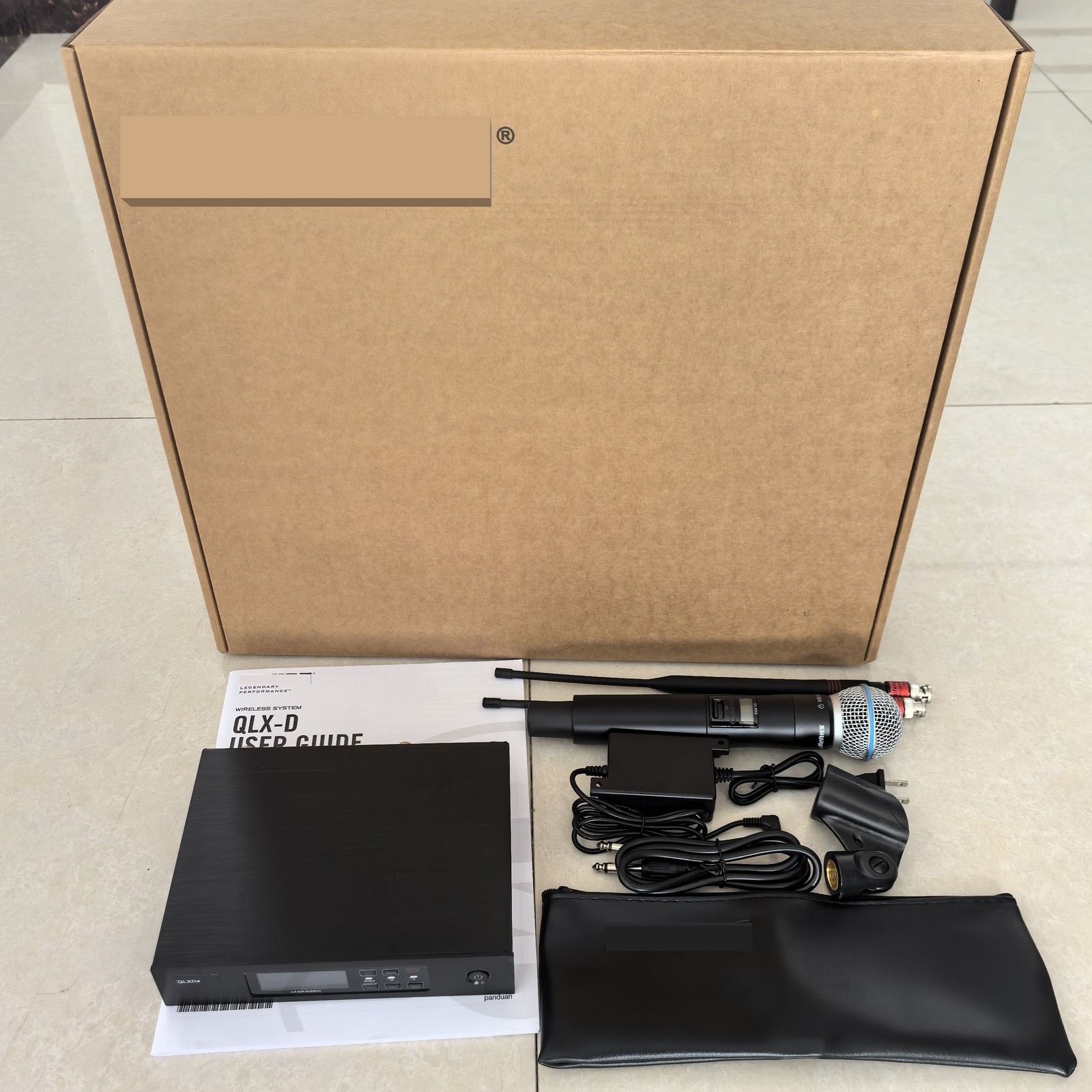 QLXD4 BETA58A Handheld Wireless Vocal System Microphones Express w/ BETA58