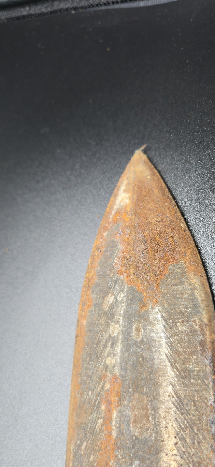 Antique Knife with Leather Sheath WWII Era Vintage Military Collectible