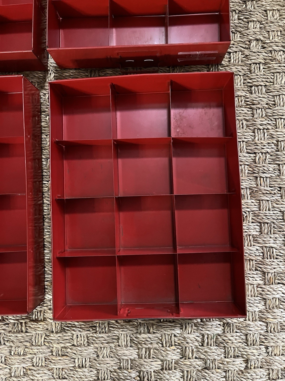 Vintage Industrial 4 Drawer Utility Cabinet By Union Chests Model No. 410