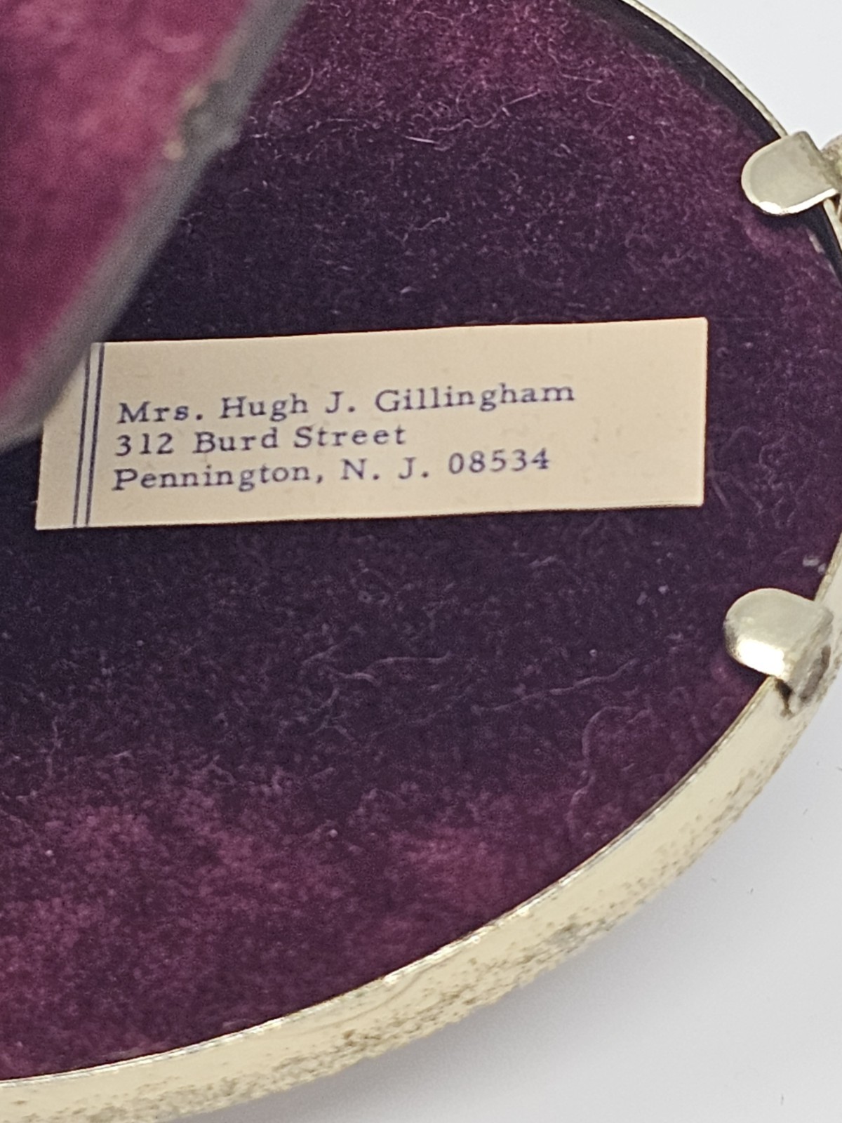 Vintage Framed Dried Flowers Oval Glass Cottagecore Art