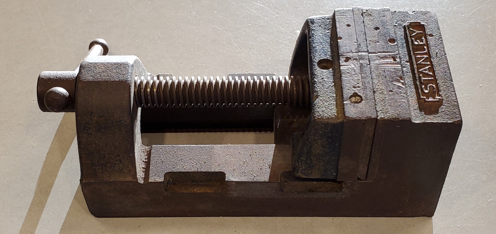 STANLEY No. 993A 3 in. Drill Press Machinist Vise.  Vintage
