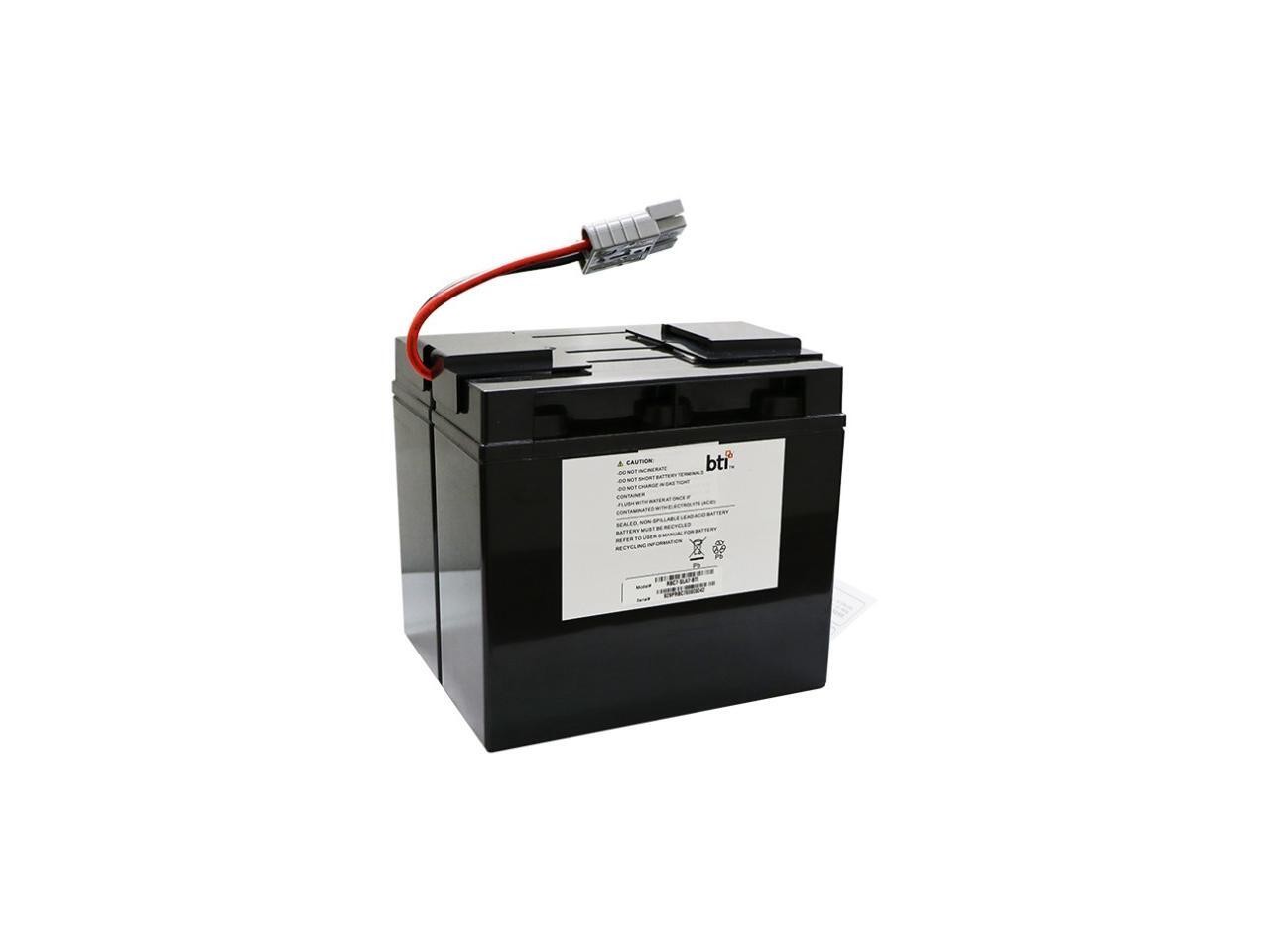 BTI RBC7-SLA7-TAA 12V 2-Cell Lead Acid UPS Battery For APC SMT1500C, SMT1500CNC,