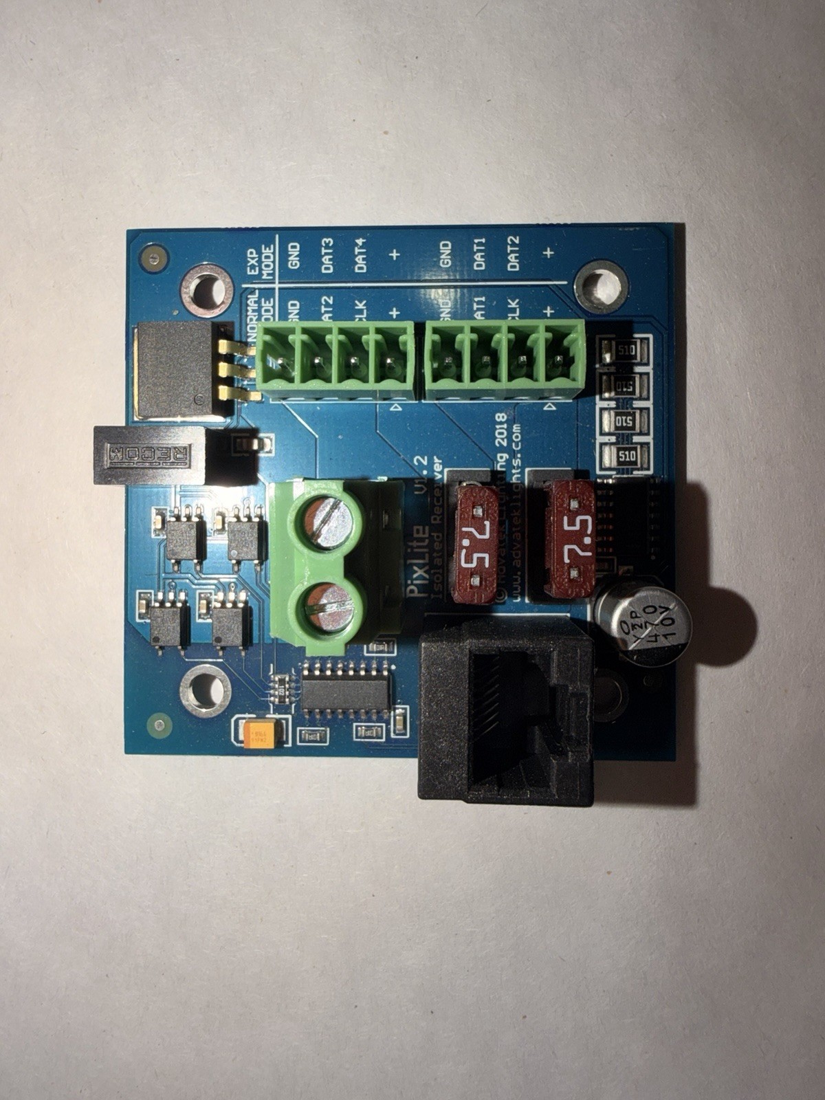 Advatek PixLite 16 Long Range Mk2 + Isolated Receiver | 96 Uni xLights ArtNet