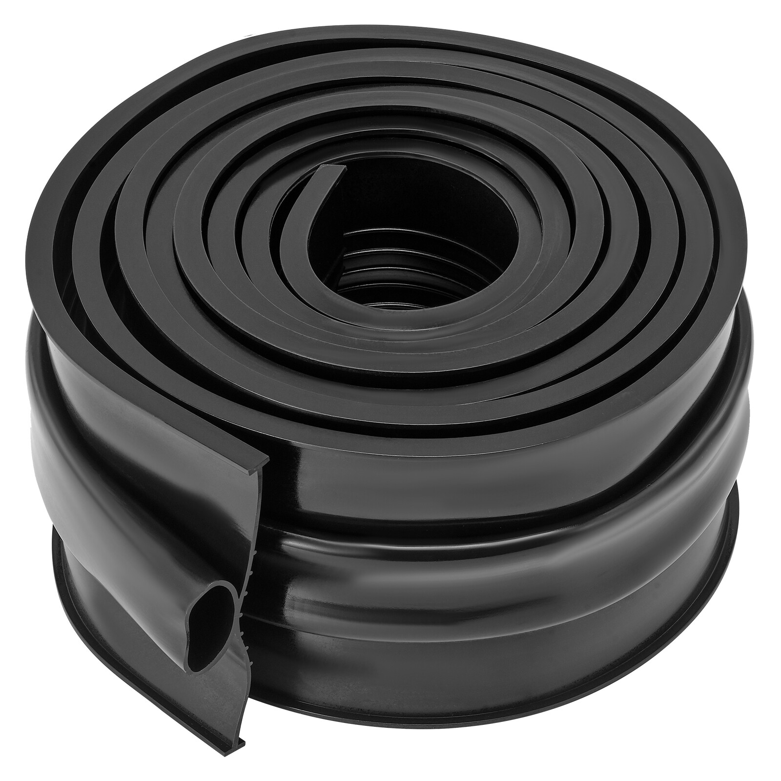 VEVOR Garage Door Seals Bottom Rubber Weather Stripping 10ft 5/16 inch T-end