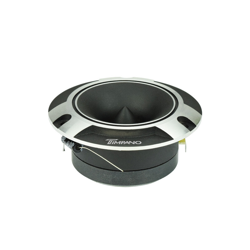 4x Timpano TPT-ST2 Chrome Bullet 3.75” Pro Super Tweeter 4 Ohm Titanium 1000Watt