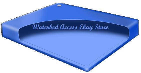 Queen Free Flow Waterbed Mattress With Zipper Cover, 12 mil liner and Heater