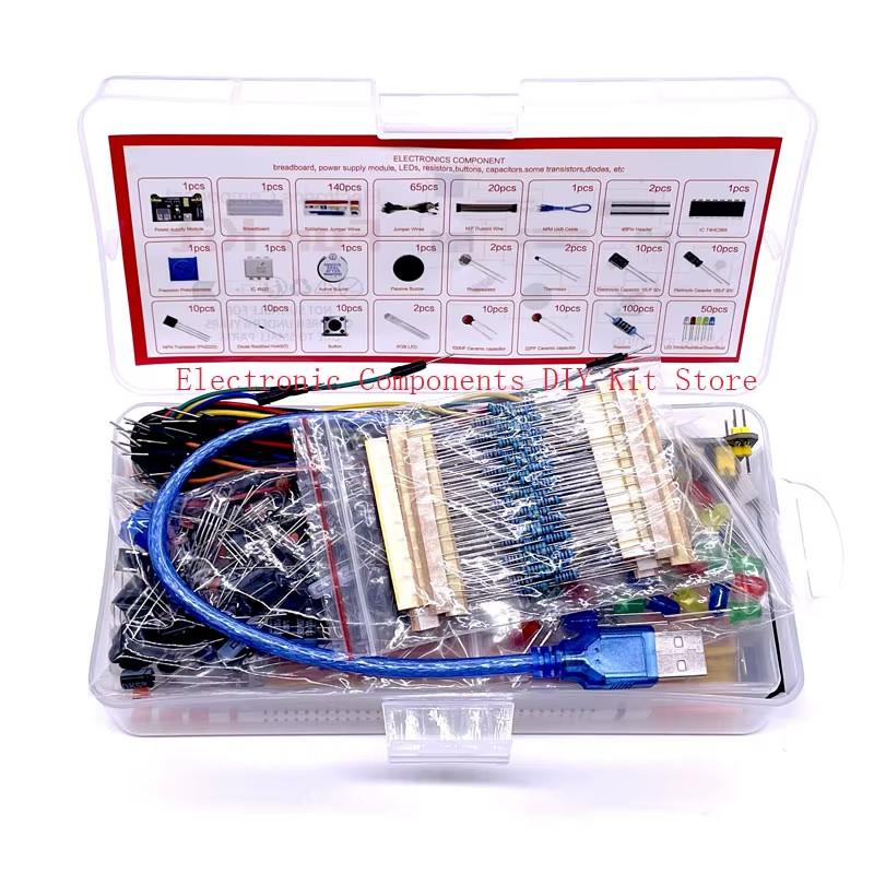 830 Hole Breadboard Kit for Arduino R3 Electronics Starter Kit Wires LEDs