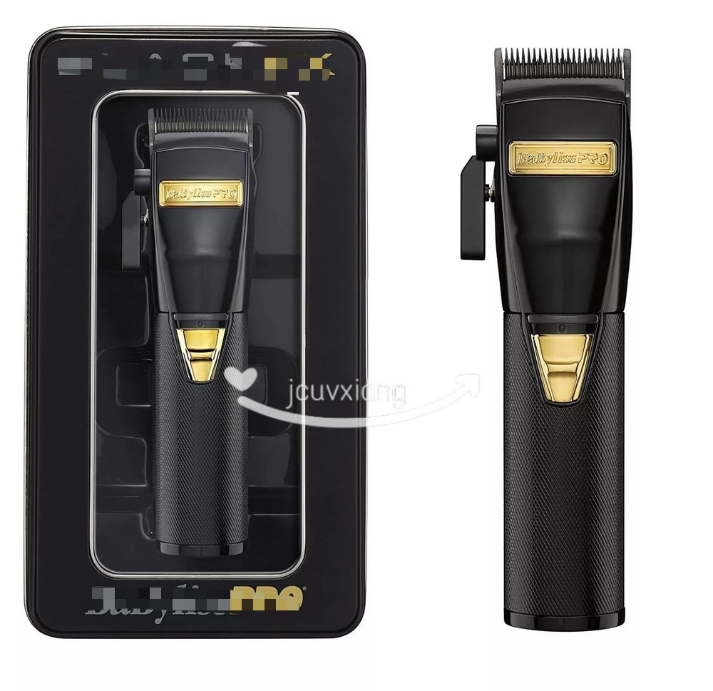 NEW Cord/Cordless Adjustable Clipper Babyliss Pro BLACK and GOLD FX FX870BN