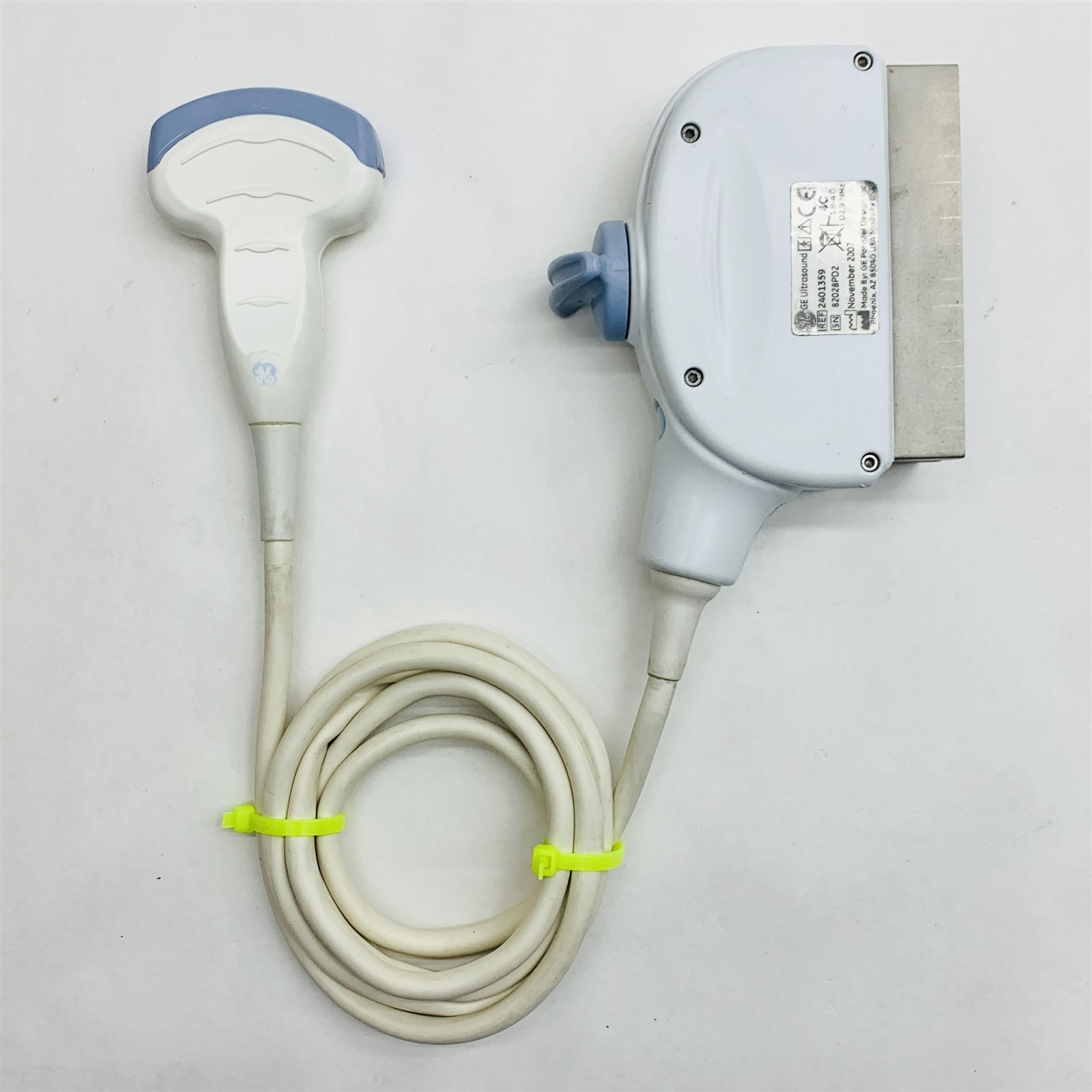 GE 4C Convex Array Ultrasound Transducer Probe Mfg 2007 LOGIQ/Vivid Ref: 2401359