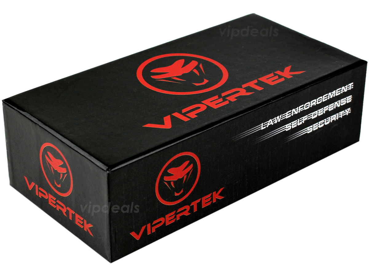 (2) VIPERTEK BLACK VTS-979 Heavy Duty Stun Gun Self Defense Wholesale Lot