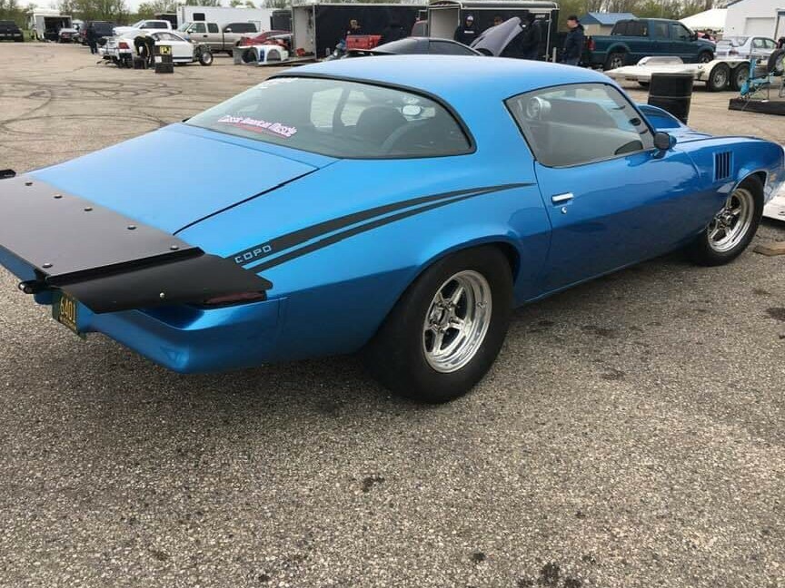 RACING WING Chevy Camaro 74-81 Pro racing wing