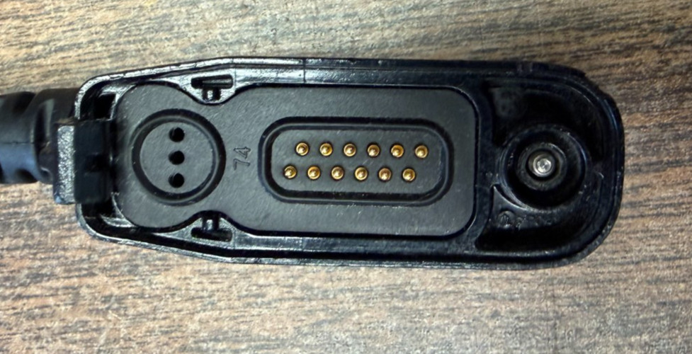 Motorola PMMN4025AL, Heavy Duty Speaker Mic XPR6500 XPR6550 XPR6580 (USED)