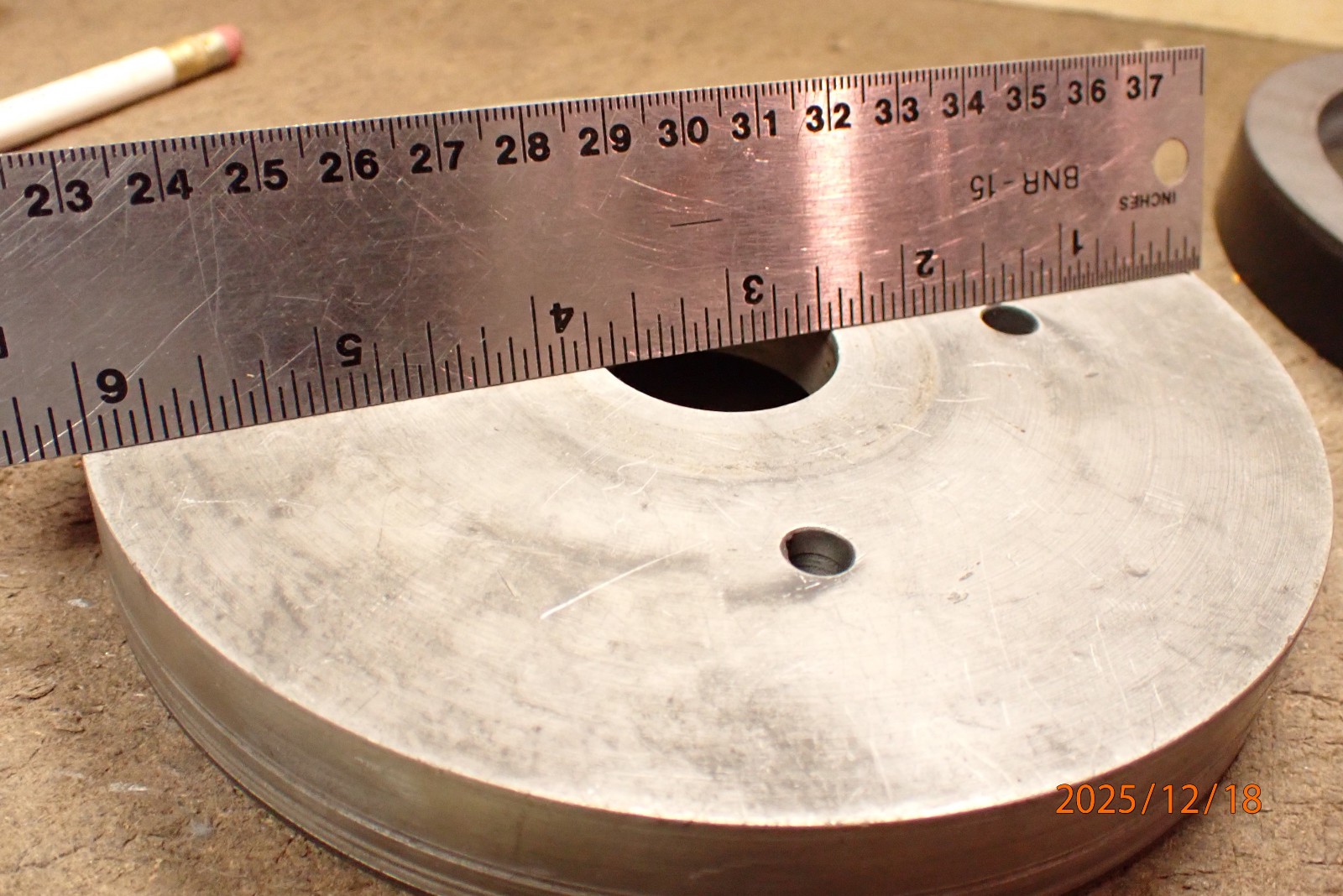 2, OLDER 6" TOOL GRINDER DIAMOND WHEELS