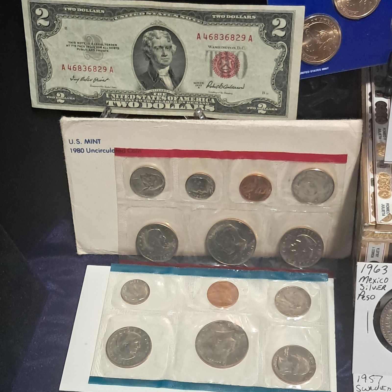 Estate Sale Coin Lot Coin Collection U Get All In PICTURES U.S. & World Coins