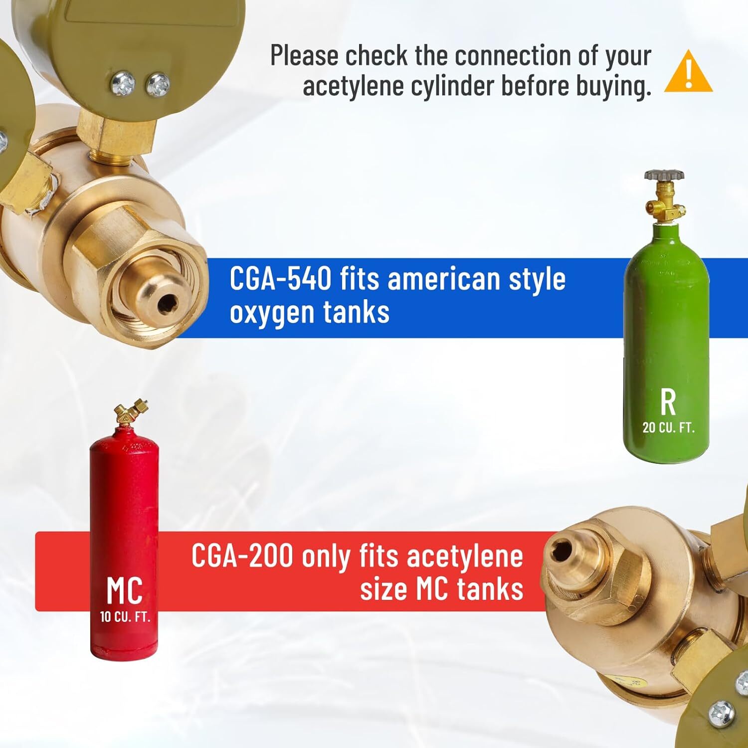 Oxygen Acetylene Gas Regulator Set Welding Cutting Torch Dual Gauge Solid Brass