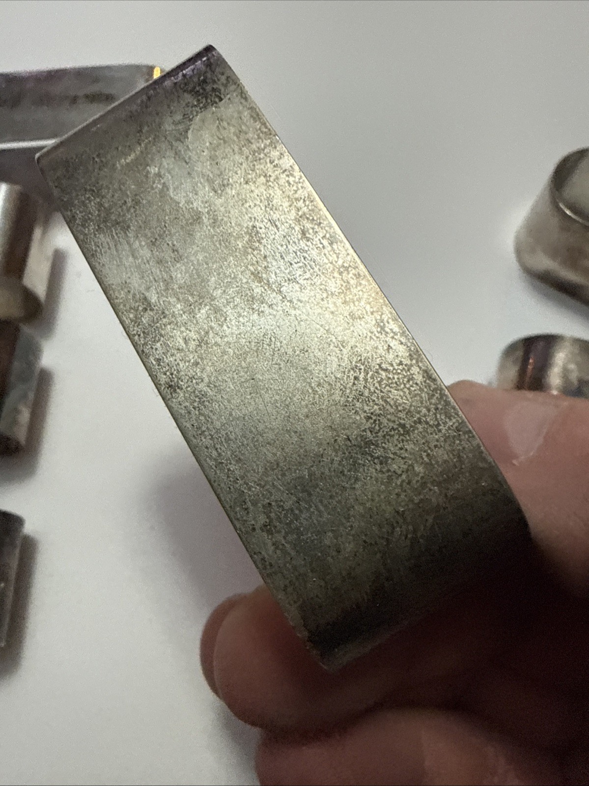 Rare Lot Of 7 INTERNATIONAL SILVER CO. USSB (US SHIPPING BOARD) NAPKIN RINGS