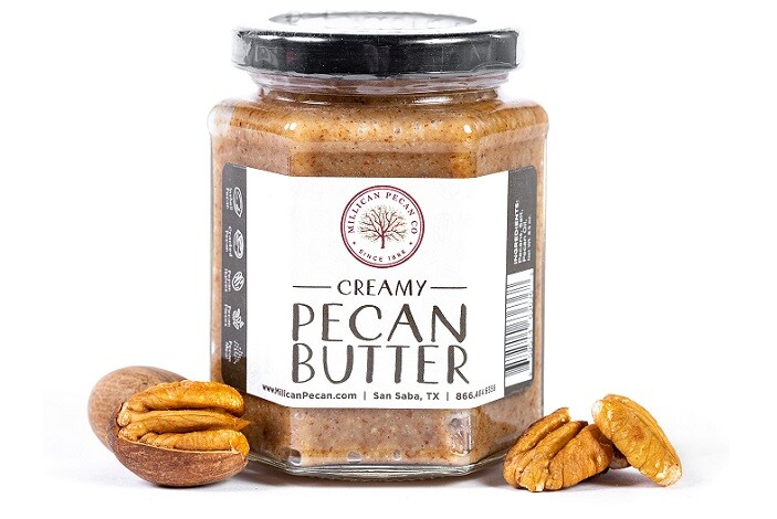 Pure Creamy Pecan Butter | Keto, Paleo, Vegan, Gluten Free | Millican Pecan | TX