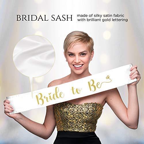 Bachelorette Party Supplies Includes 'Bride to Be' Sash, Game Cards & Tattoos