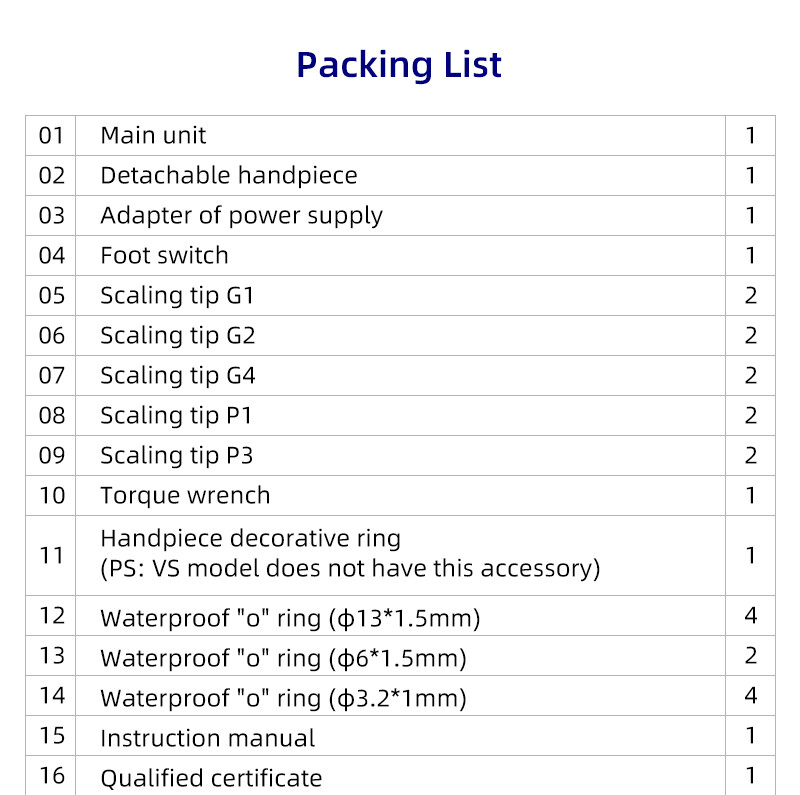 Dental Ultrasonic Piezo Scaler 600ml Tank 10Tip Fit EMS Woodpecker LED Handpiece