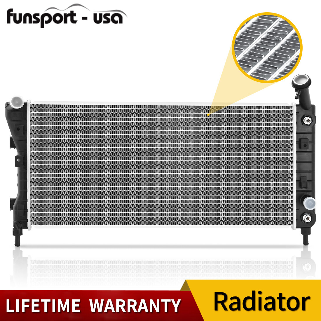 2710 Radiator for 04-05 Chevy Impala 05-09 Buick LaCrosse Allure 3.4L 3.8L