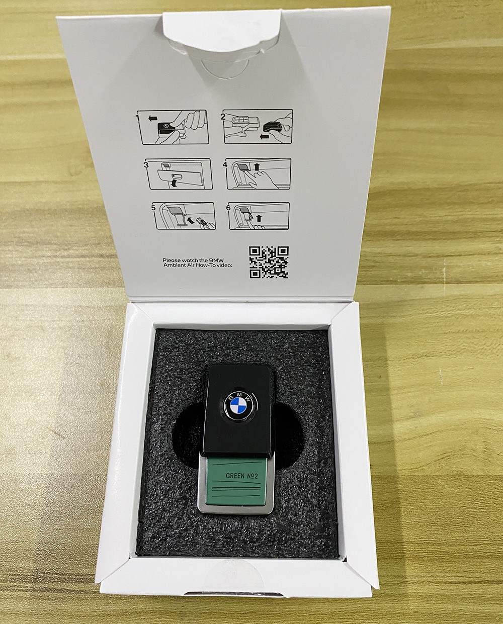 For BMW Ambient Cabin Air Scent Green Suite No.2 Fragrance Cartridge 64119382603