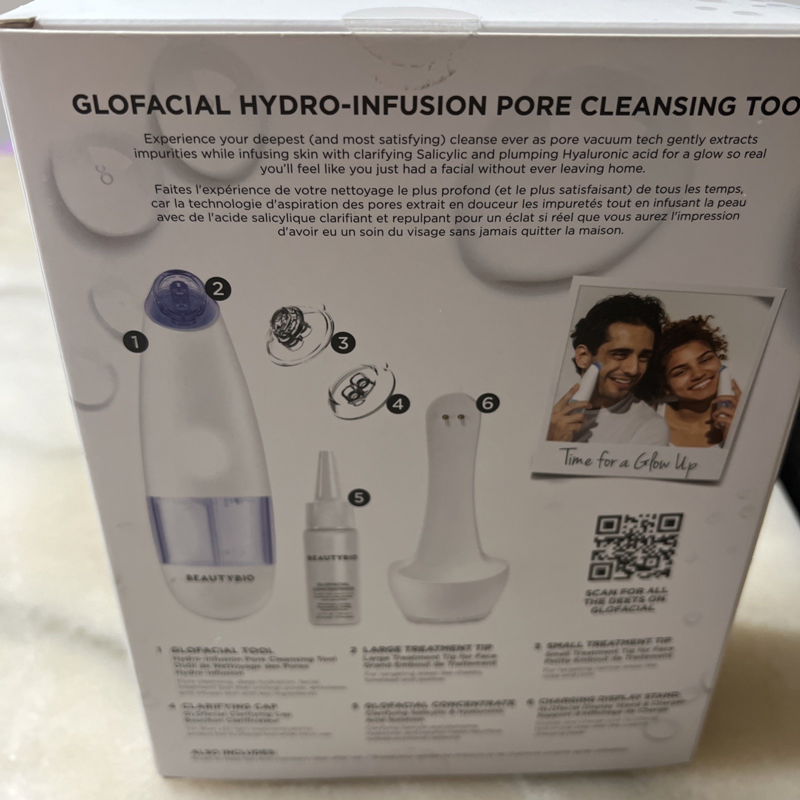 SEALED DEAL BeautyBio GLOfacial Pore Cleansing Tool - Deep Pore Cleansing