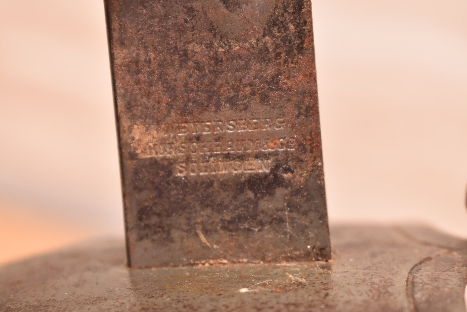 ANTIQUE 19TH C. BRAZILIAN M1880 CAVALRY SWORD WW1 SOLINGEN GERMAN MADE E.U.B.=