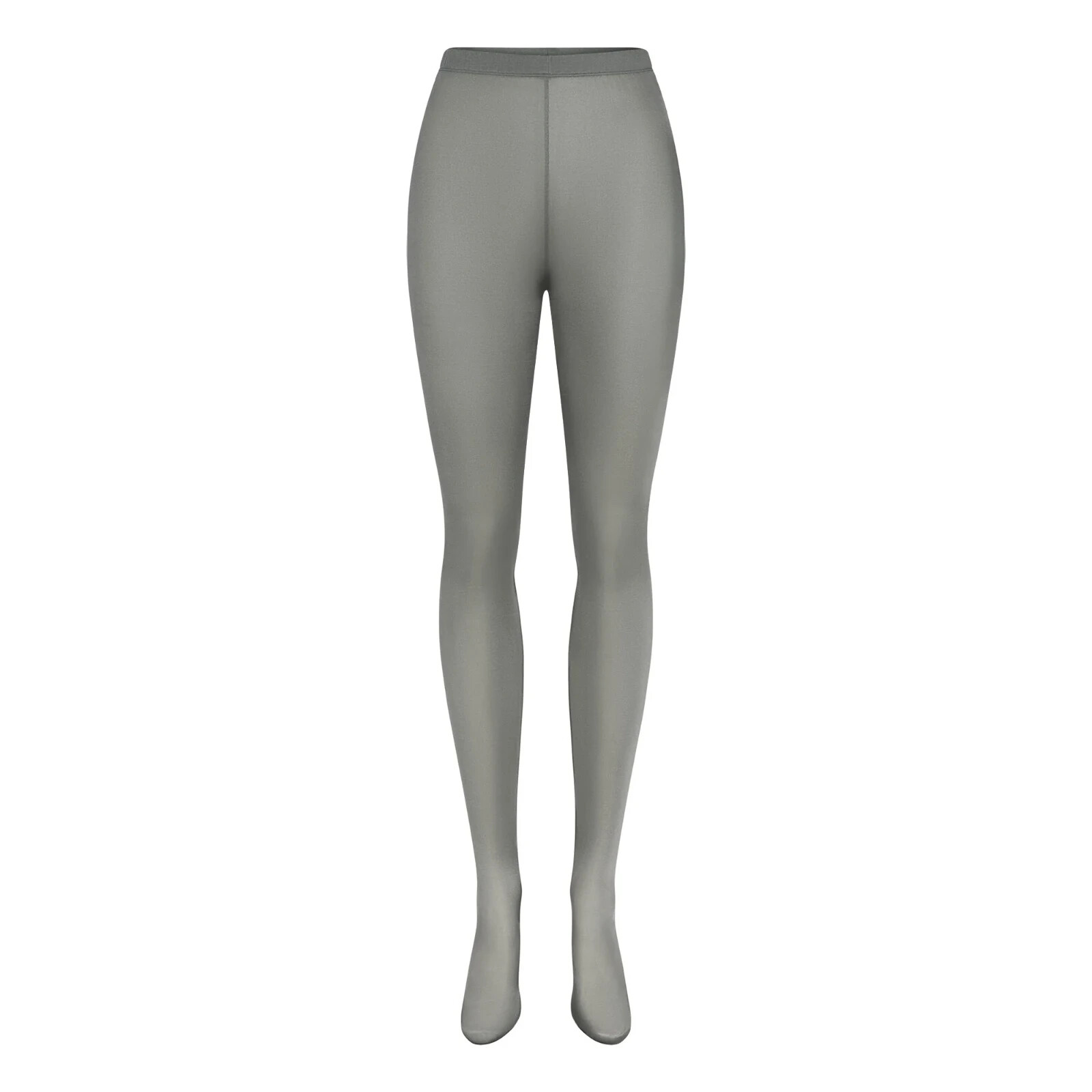 Skims Glissenette Footed Leggings Size XXS Thunder Kim Kardashian 88