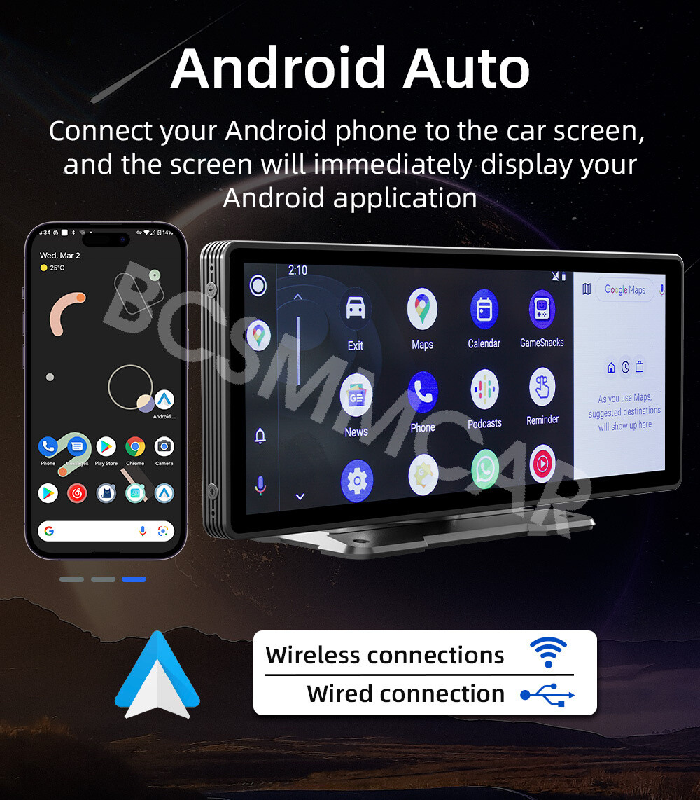 For Apple Carplay Car Stereo Radio MP5 Player Mirrorlink WiFi AUX In-Dash Units