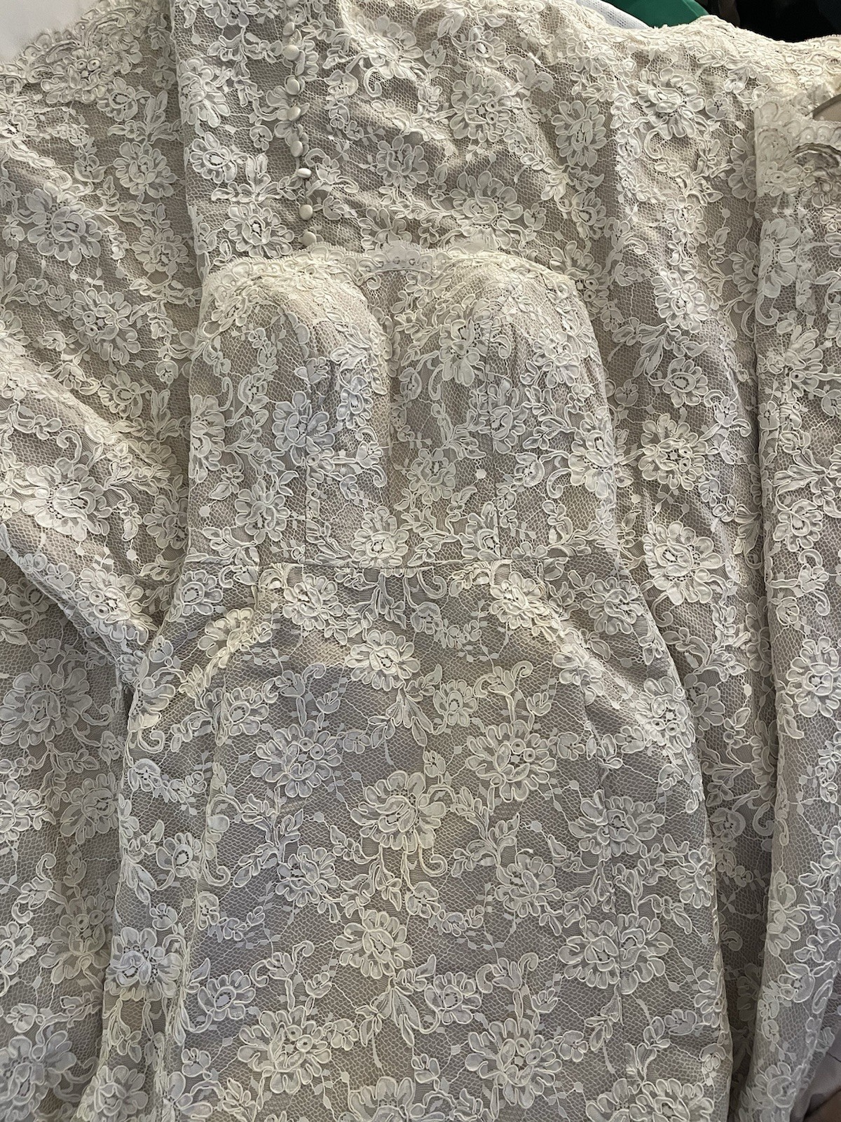 Liancarlo Couture Ivory Lace Strapless Mermaid Wedding Dress Size 4