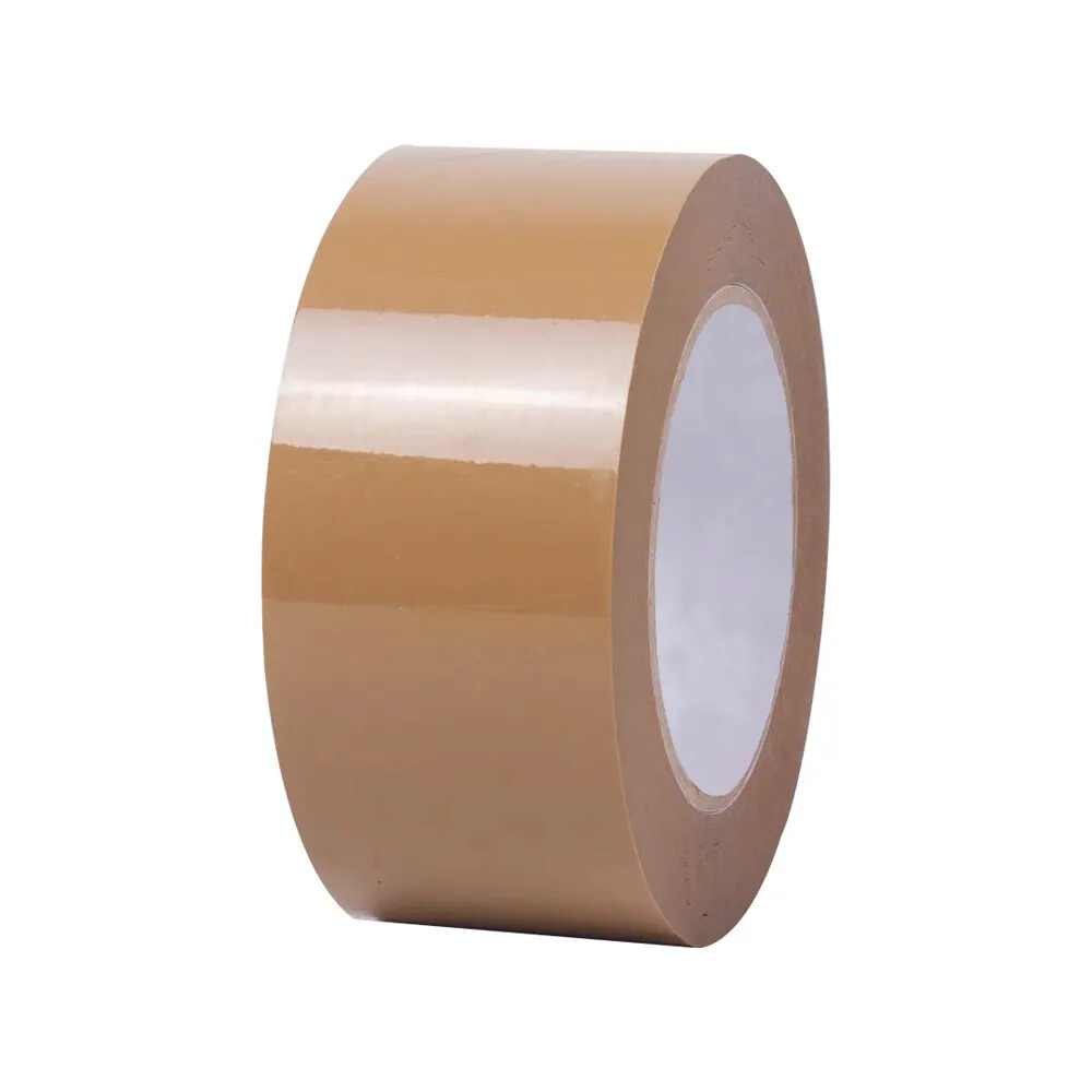 Up to 72 Rolls 2" or 3" x 110 Yds Tan Carton Sealing Packing Shipping Box Tape