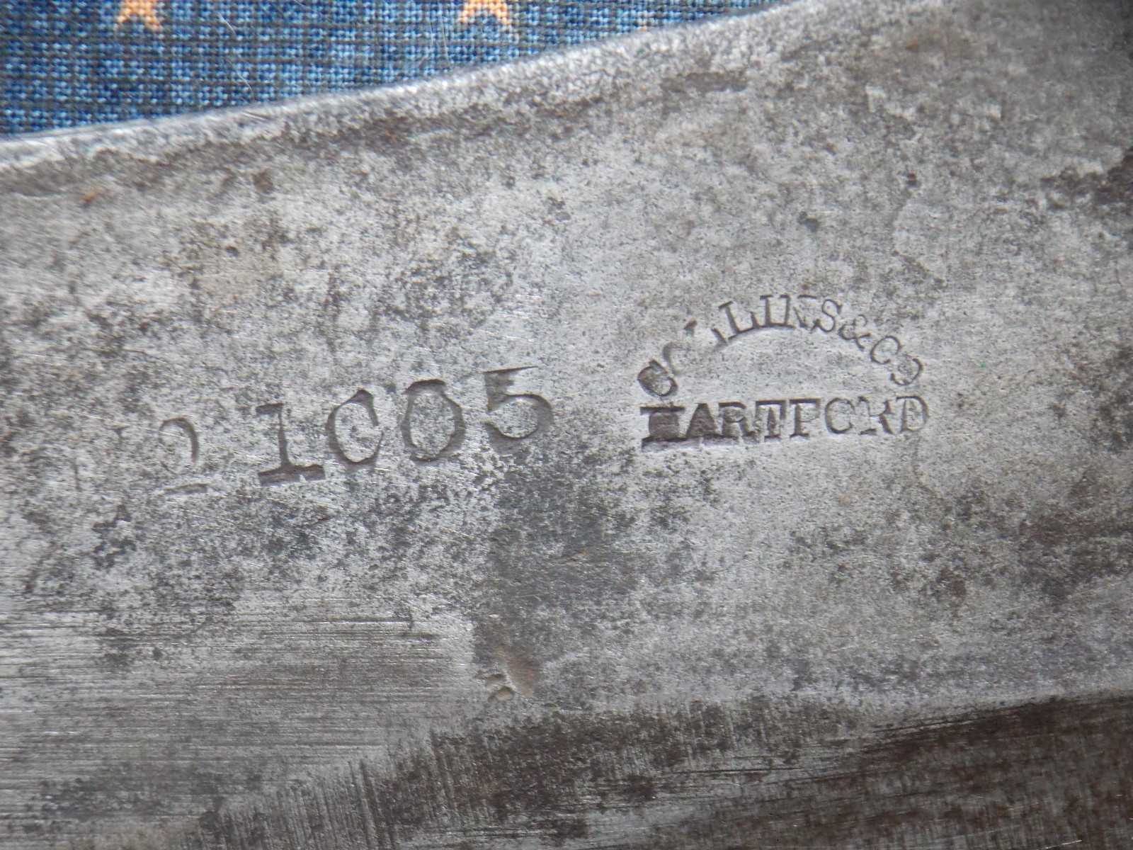 Collins 1005 Bolo Machete with Scabbard. SAW,WWI and WWII U.S. Military knfe