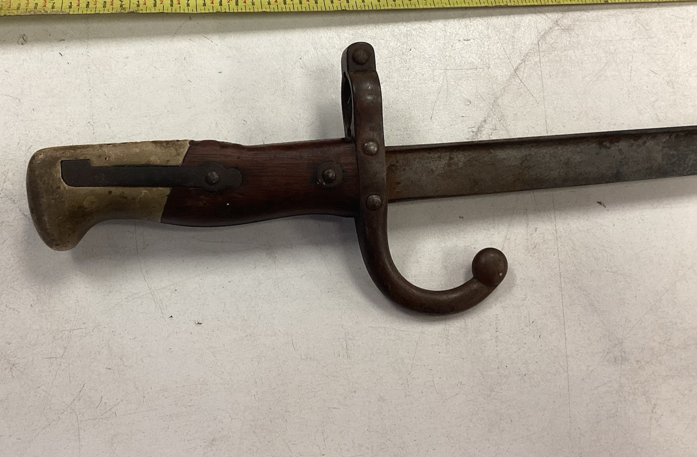 VINTAGE ARMES DE ST ETIENNE GRAS BAYONET 1875