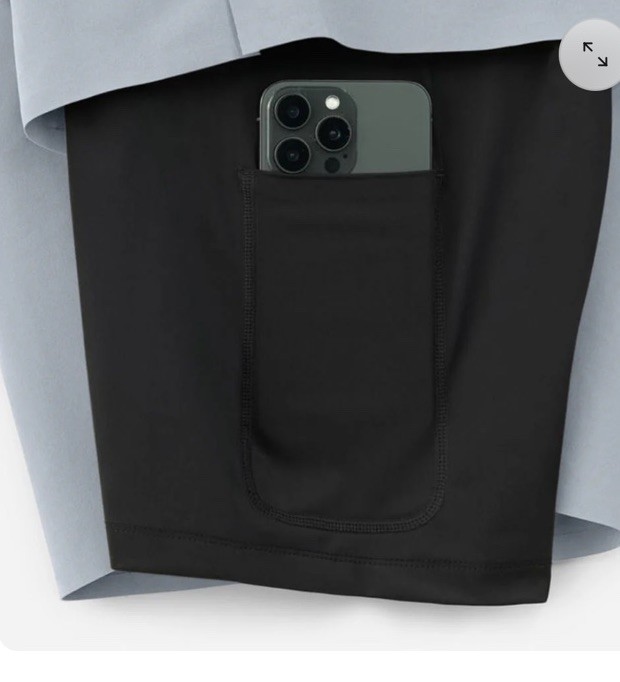 $85 Ten Thousand Men's Interval 5” Shorts With Liner -Light Gray-Large -New Tags