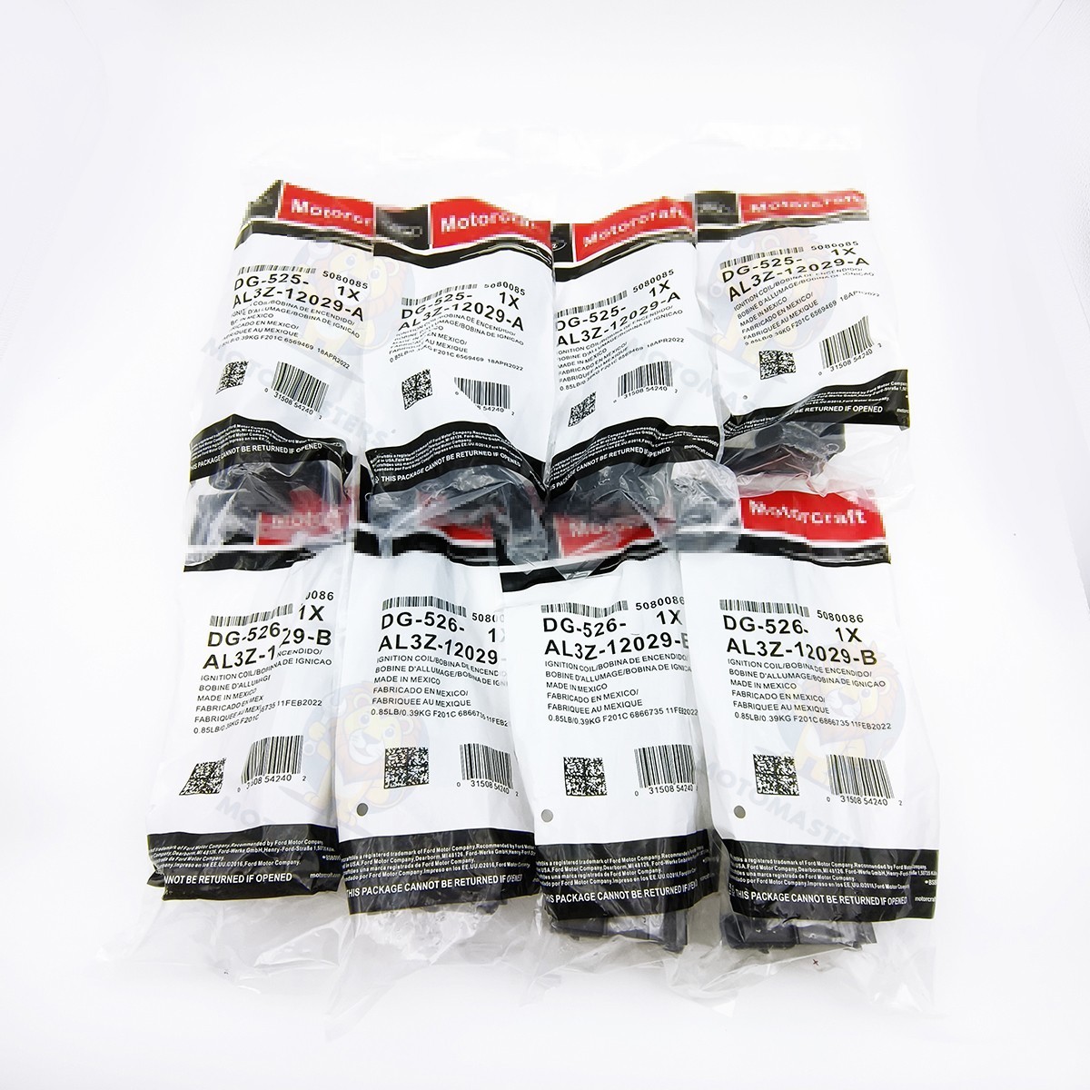 8Pcs Ignition Coil Motorcraft DG525 &DG526 For Ford F250 F350 Super Duty 6.2L