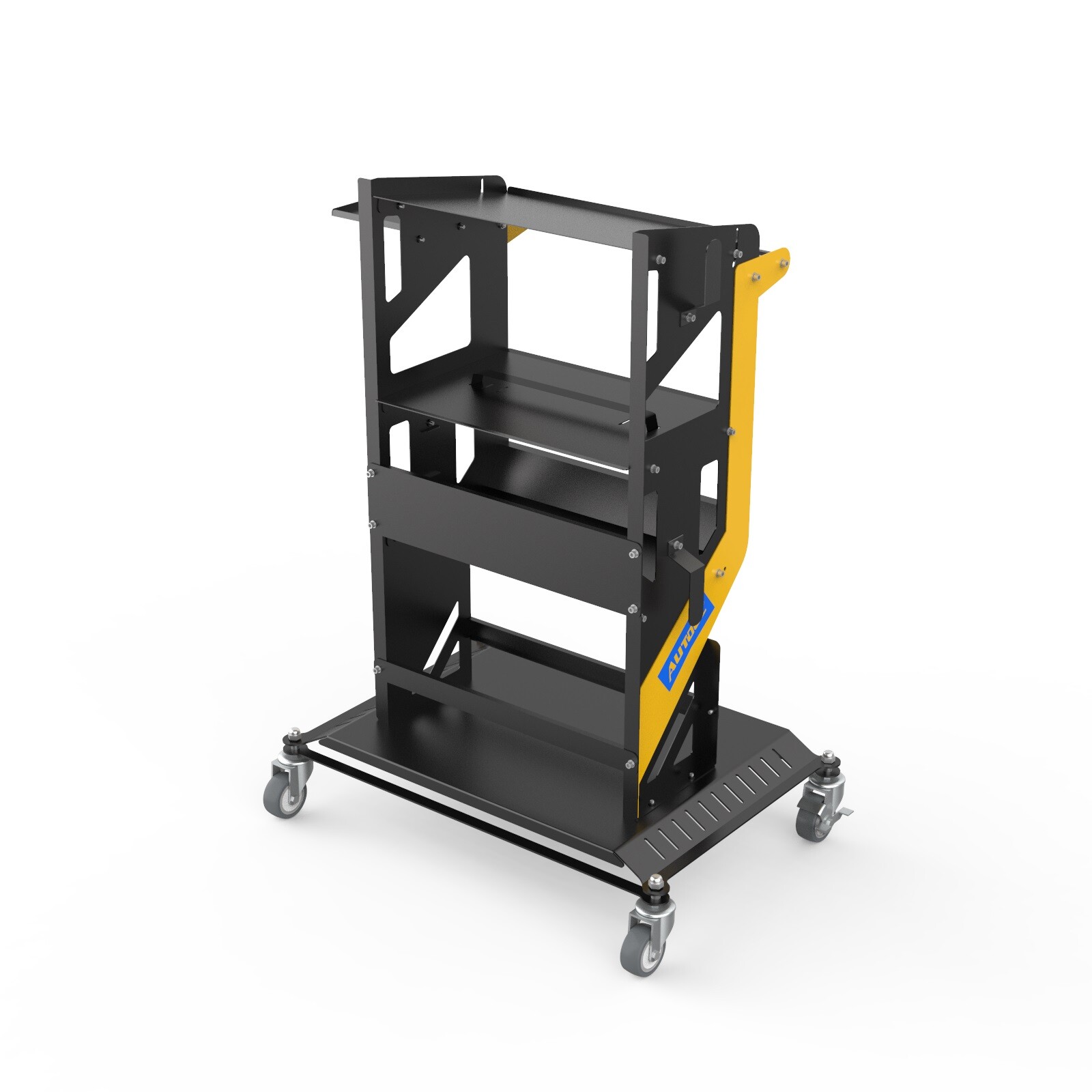 Car Sevice Tool Cart Mechanic Garage Multi-layer Storage Rolling Utility Cart