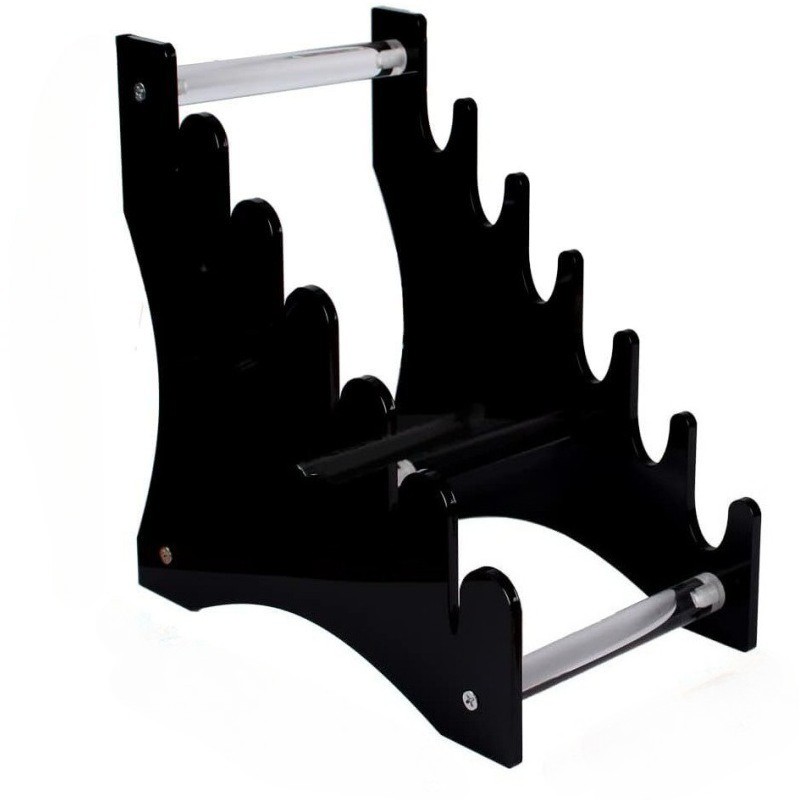Knife Display Stand Clear Acrylic Holder Transparent Knife Rack Holder Storage