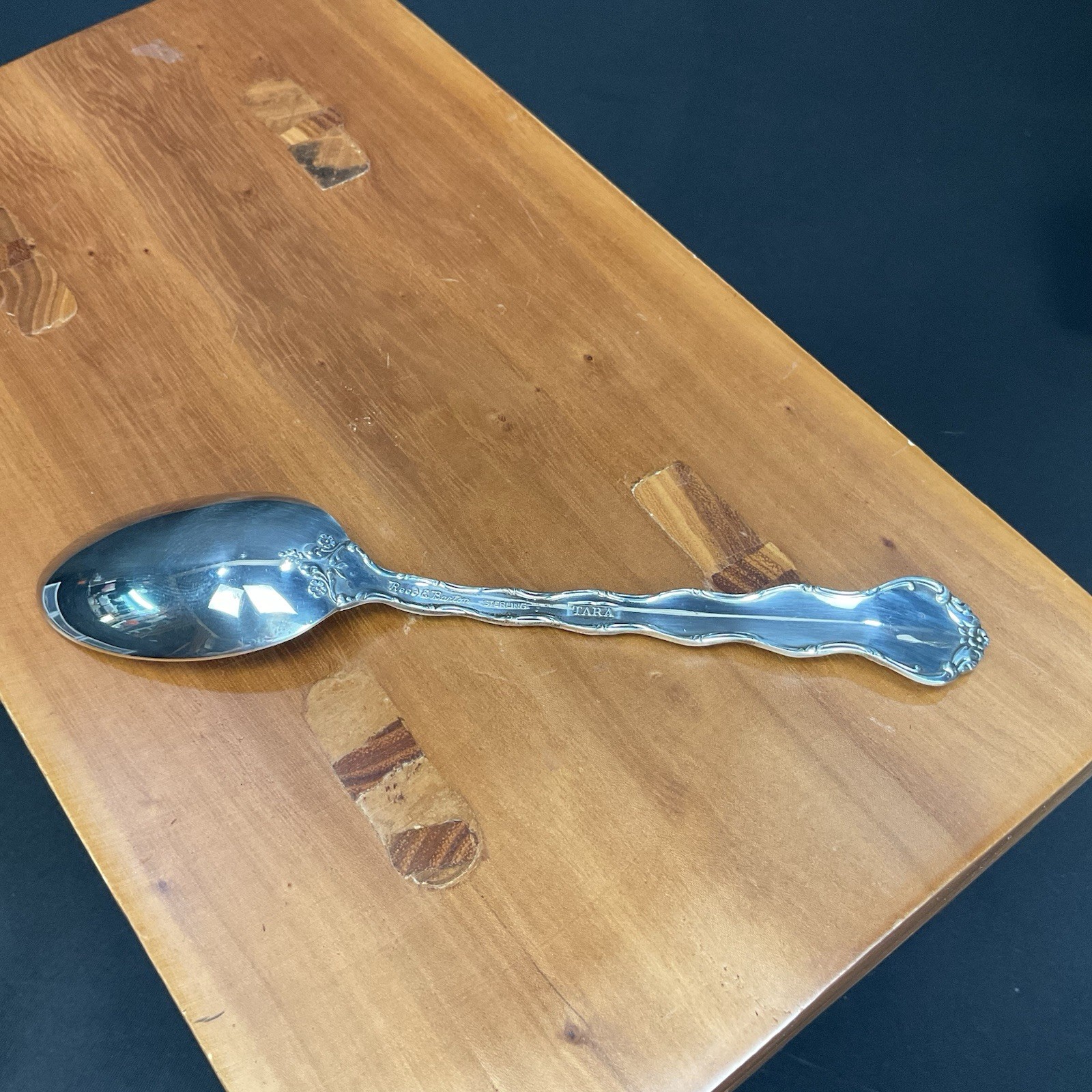 Reed & Barton Sterling Dessert Tea Spoon in the Tara Pattern 6" NEW Flatware