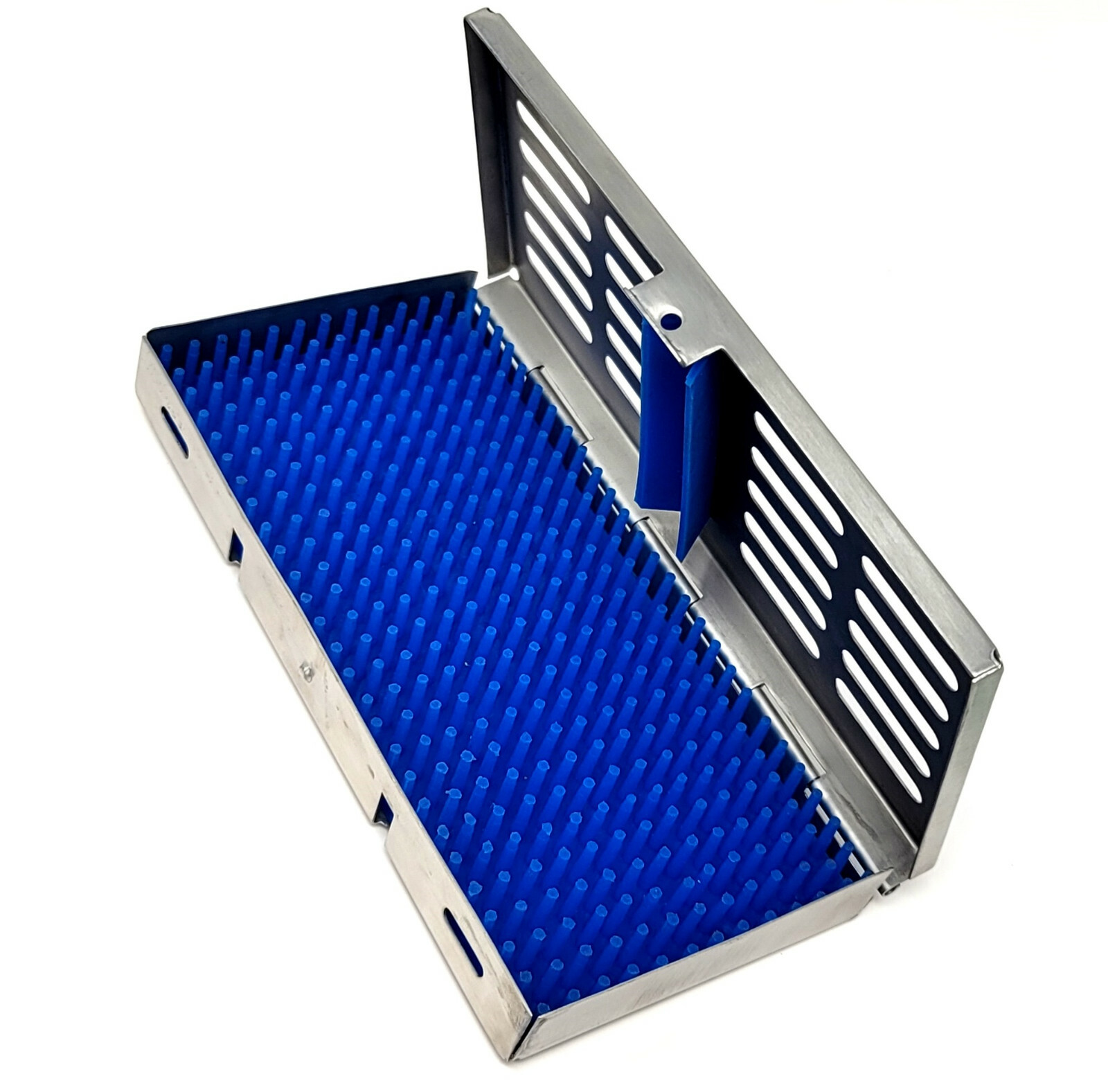 Sterilization Cassette Box 7.25"X3.5" With Silicone Pad For Surgical Instruments