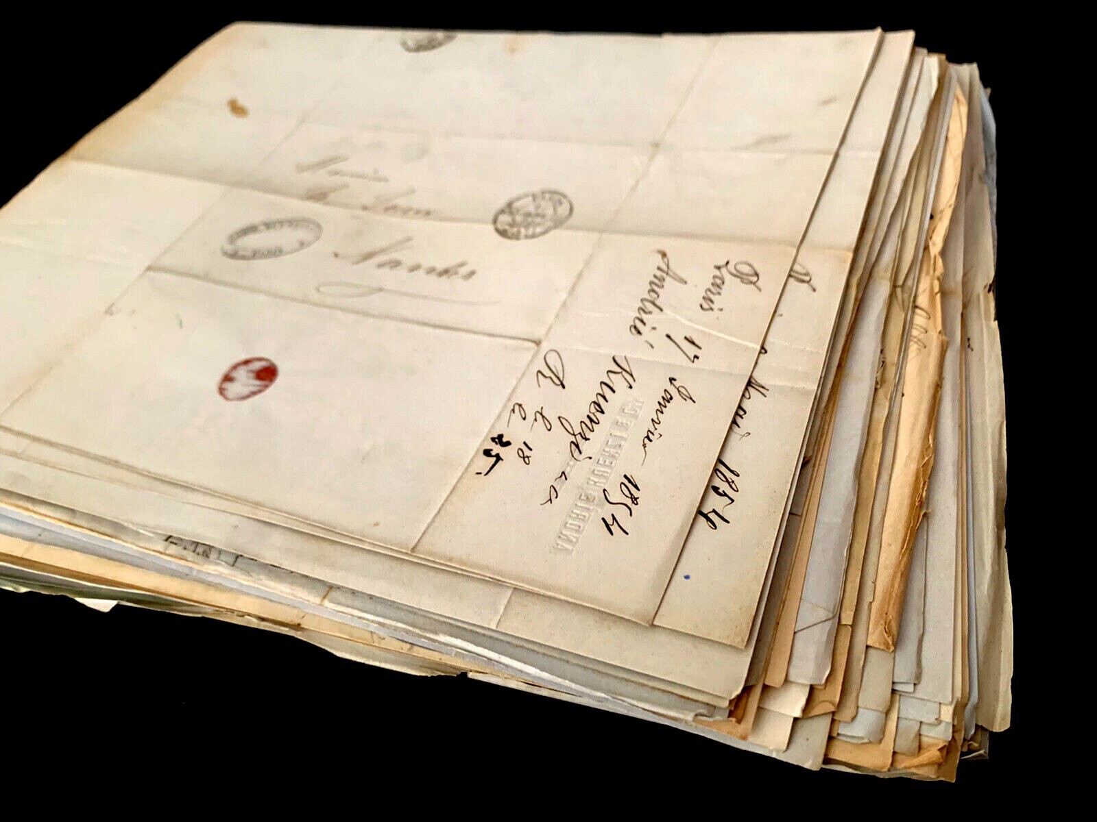 ANTIQUE LETTER 1800s