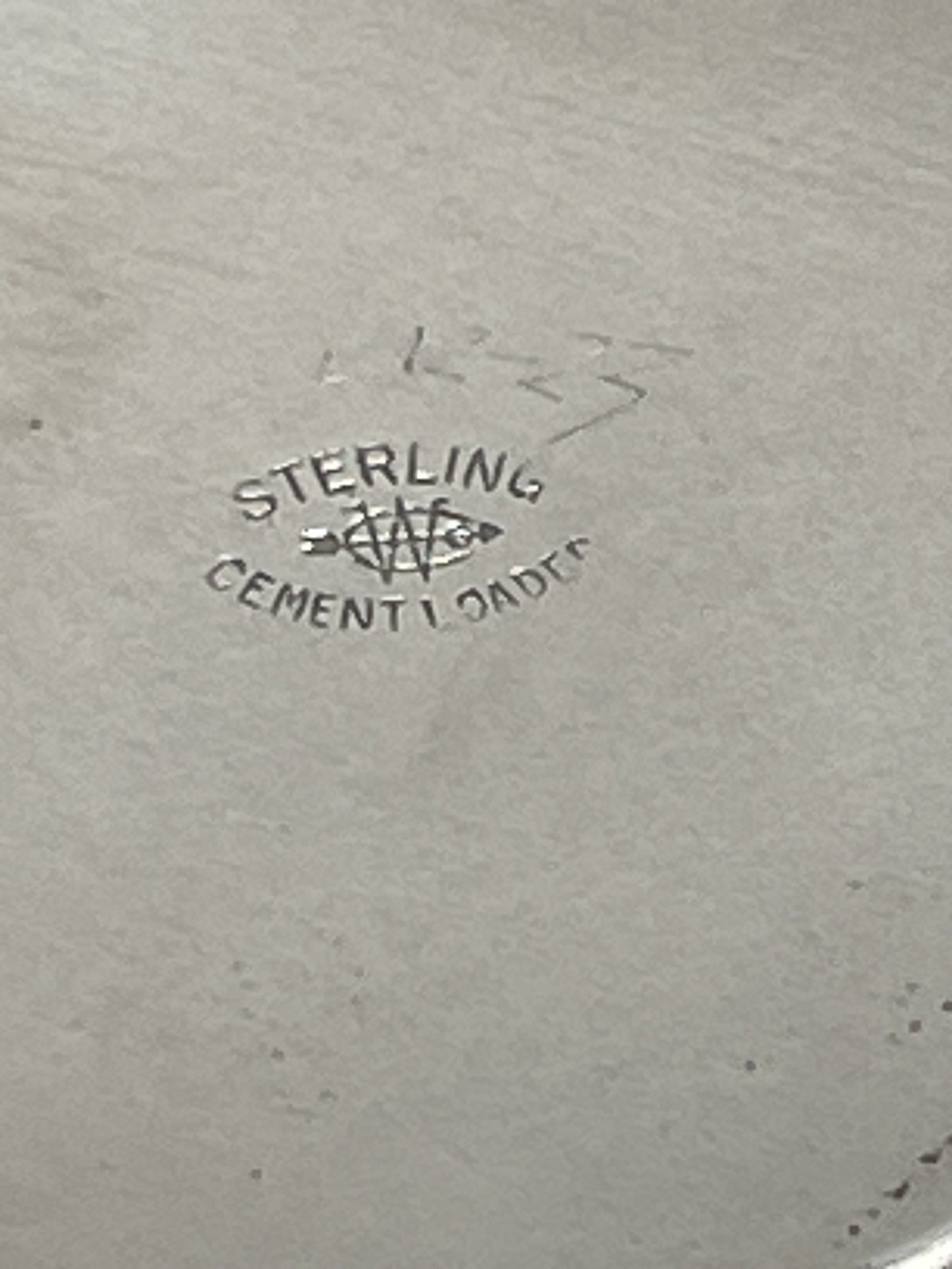 Webster Co Sterling Silver Candlestick Pair Vintage Weighted 335 Grams