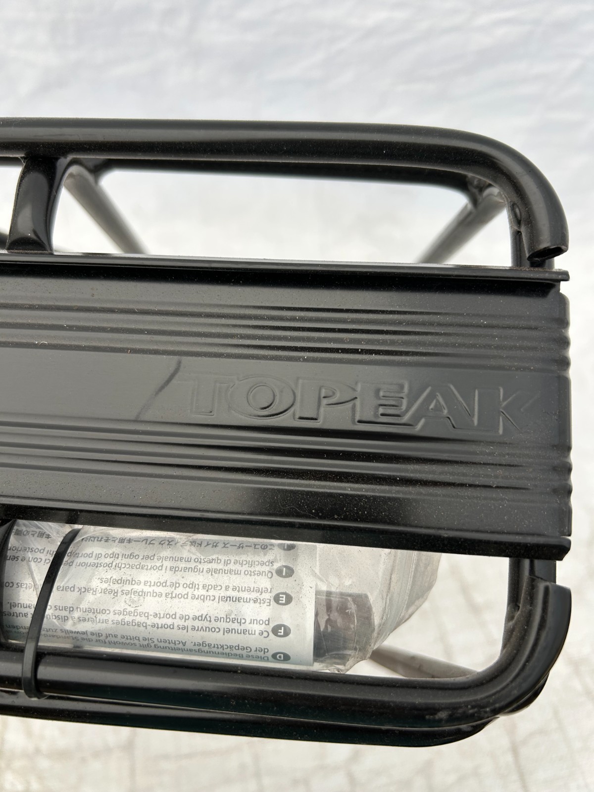 TOPEAK TA2036-B Super Tourist DX Tubular Rack w Disc Mounts (w/o Spring)