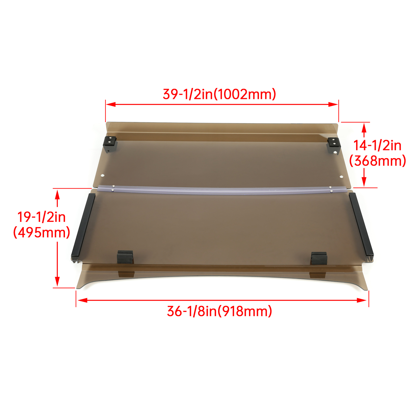 Golf Cart Tinted Folding Down Windshield For Yamaha G29 DRIVE 2 2017-UP