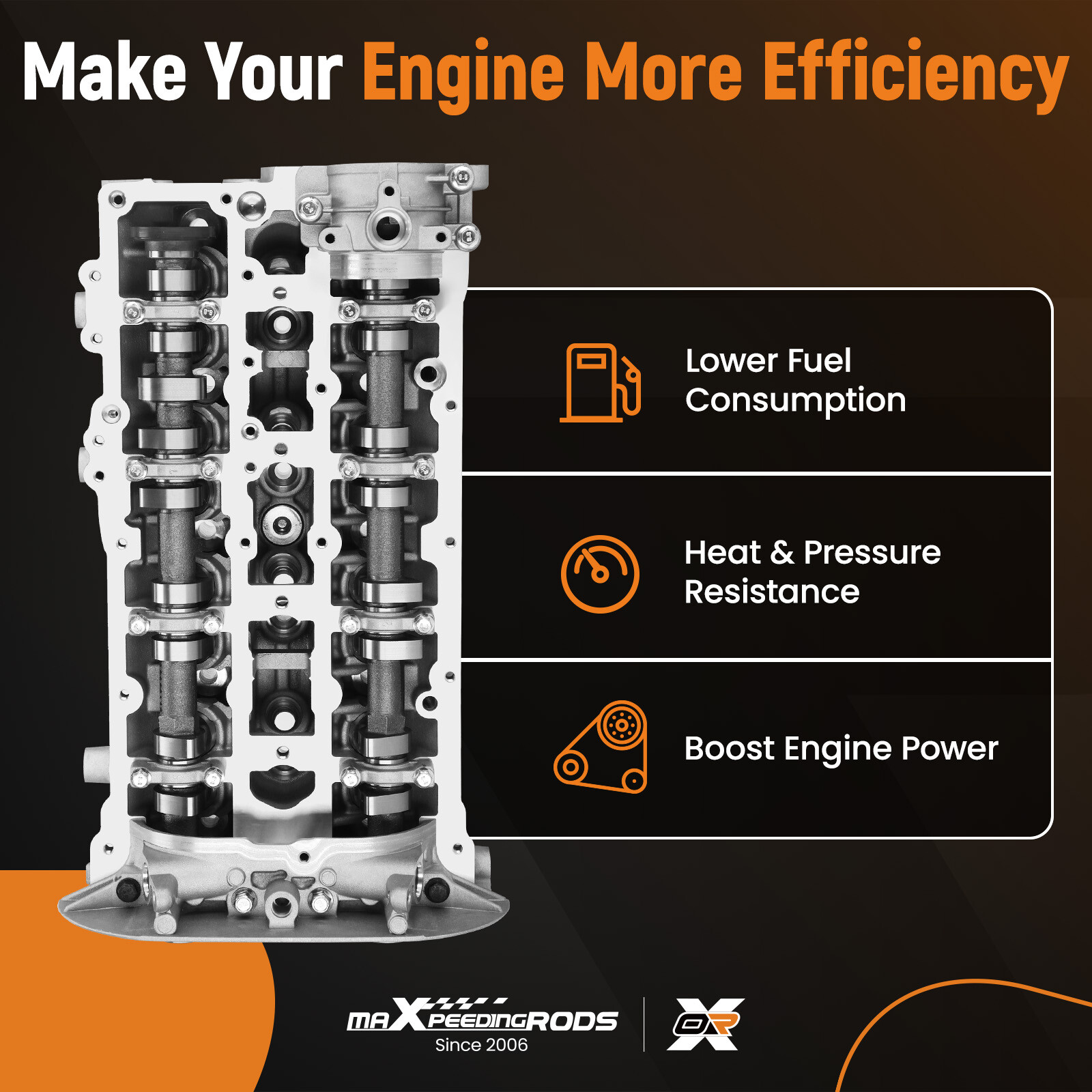 Complete Cylinder Head for Ford Escape Fiesta Fusion Transit Connect 1.6L Turbo